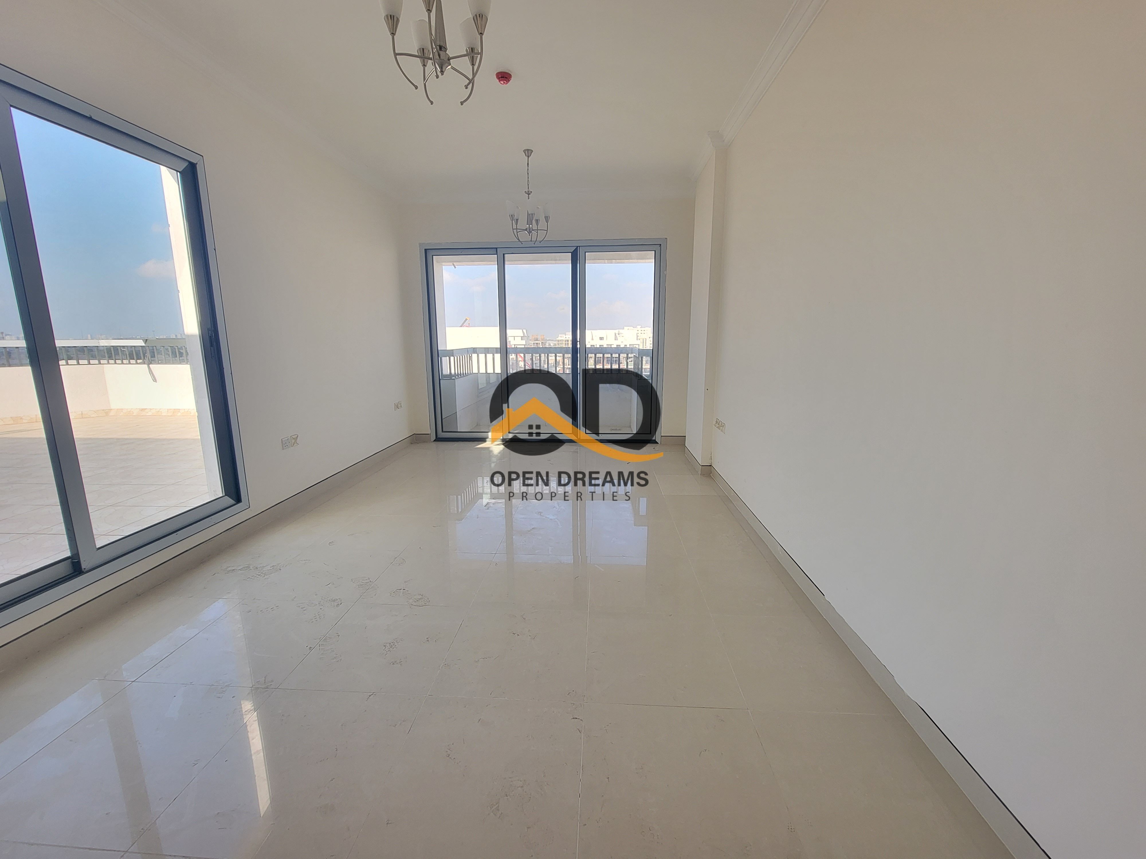 Brand New 2 bedroom | With balcony | One month free | Near airport road