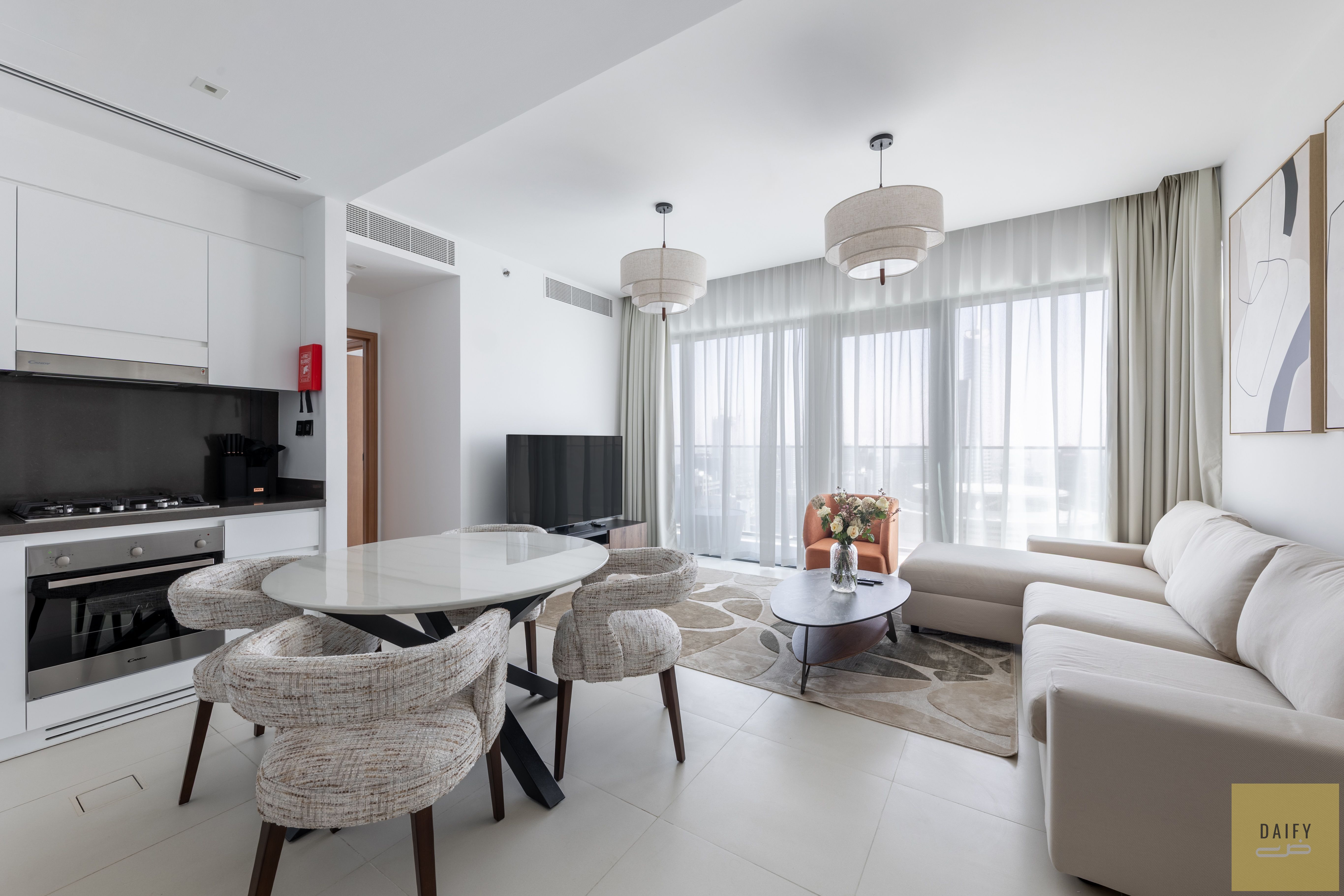 Premium Furnished 1BR with Marina Views | Vida Residences