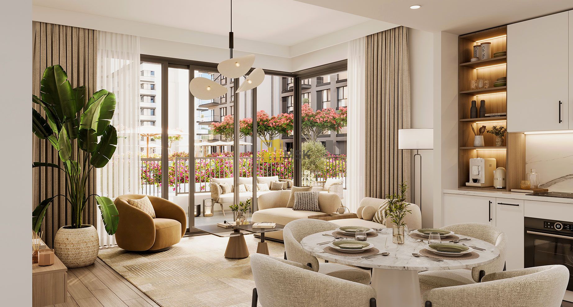 1 Bedroom Apartment | Grove on the Park