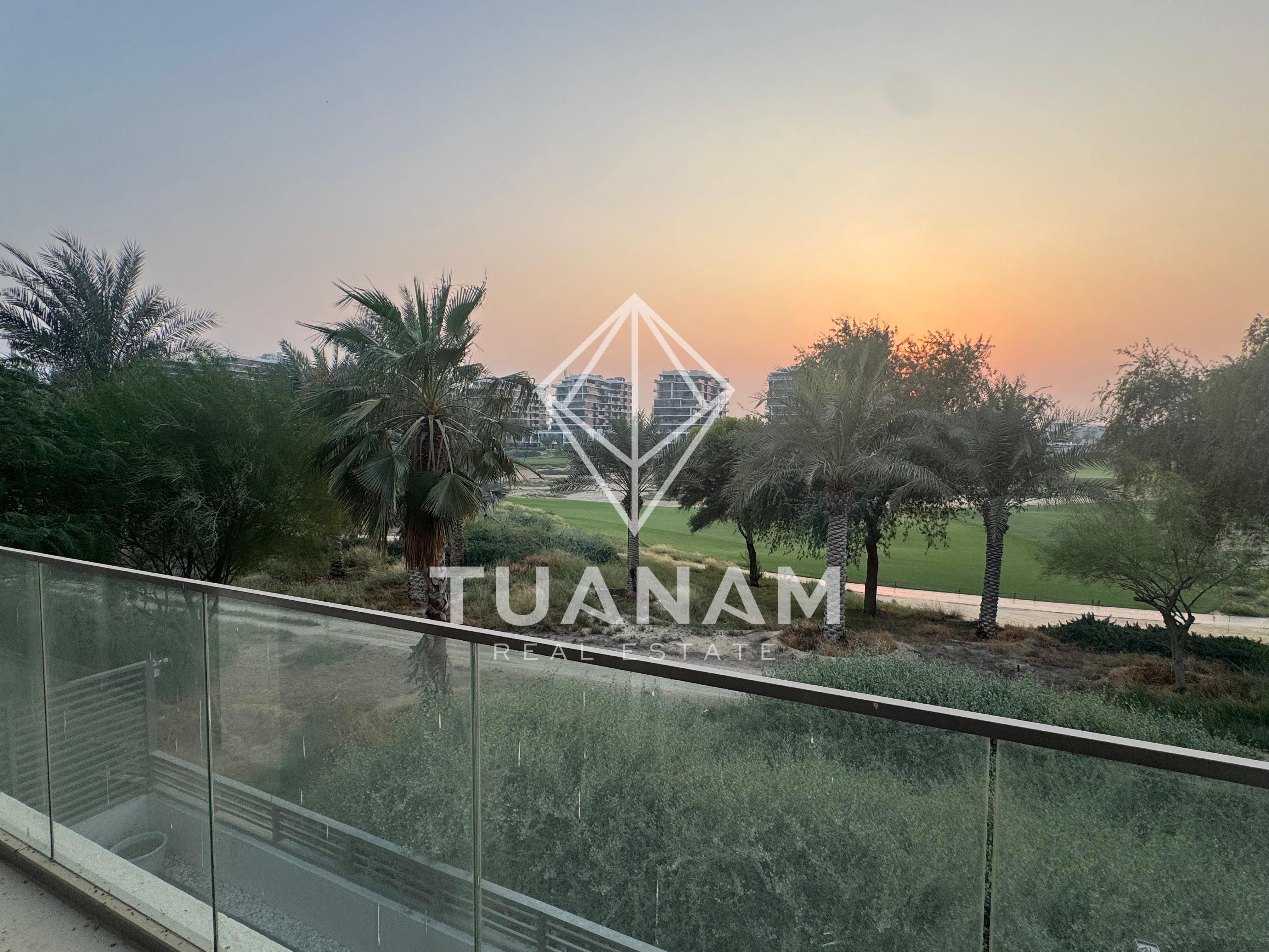 Spacious 3BR Apartment | Golf View | Modern Design