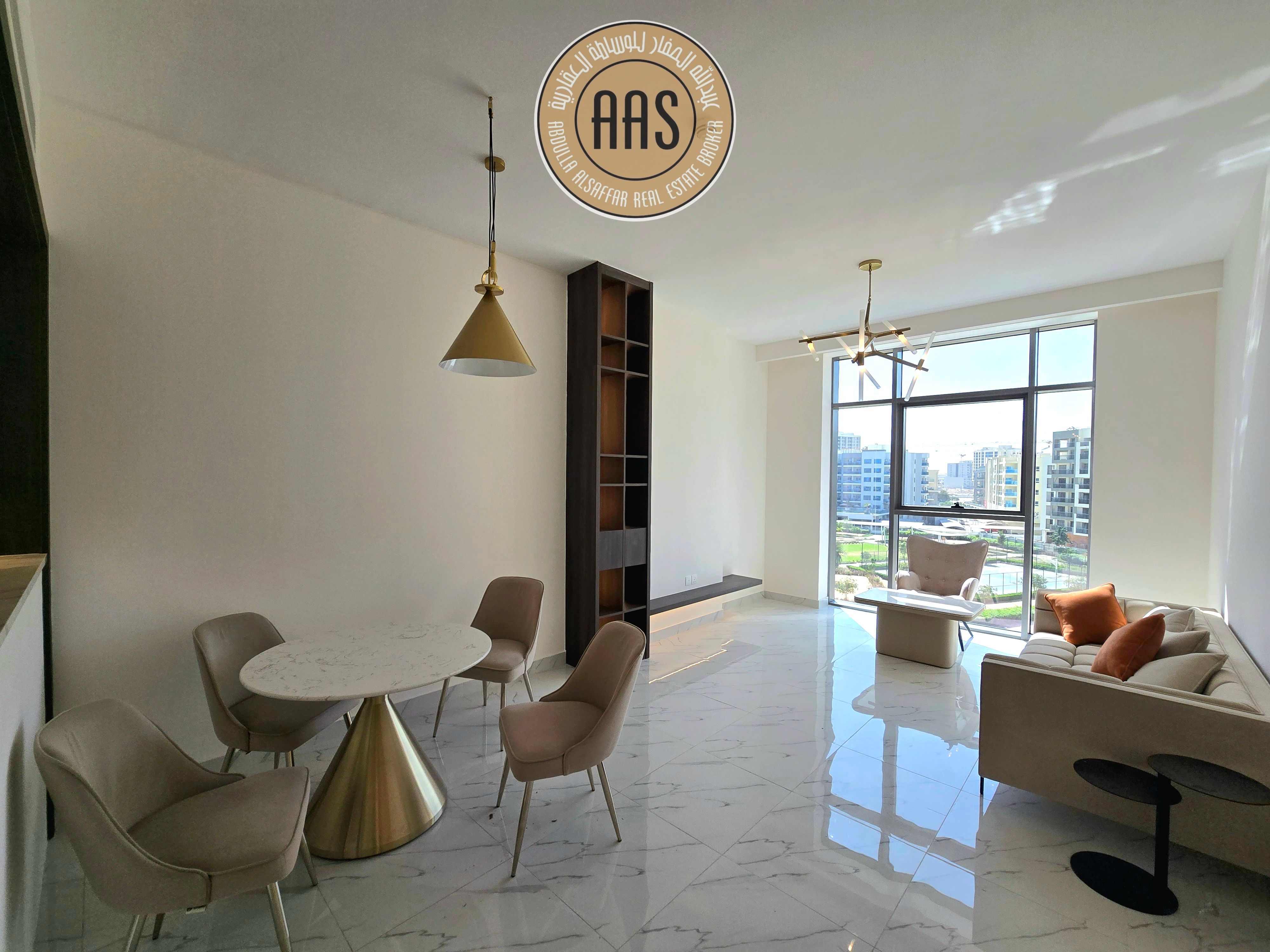 1bhk Bran new furnished equipped kitchen+laundry lowest price 98k only