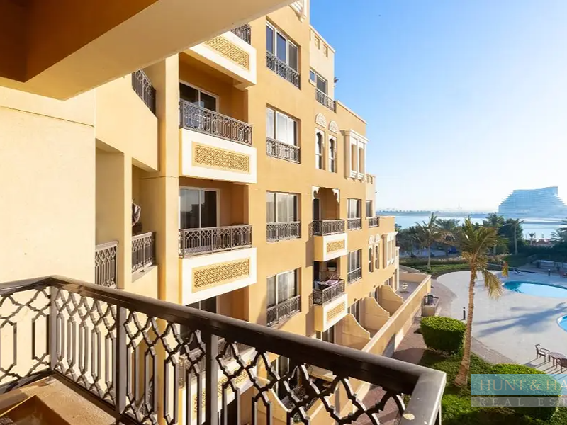 Fully Furnished Studio for Rent Marjan Island - Pool & Sea View