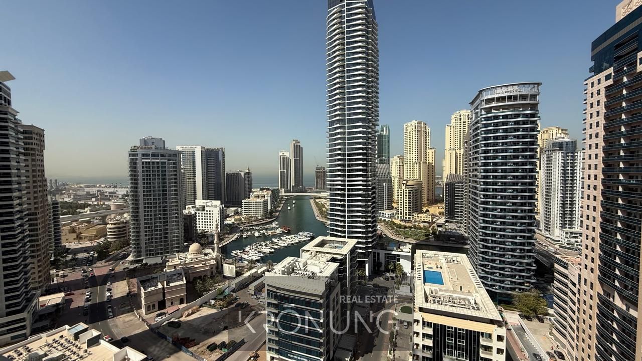 Brand New | Bright & Panoramic Marina & Sea View | Easy, Traffic-Free Access