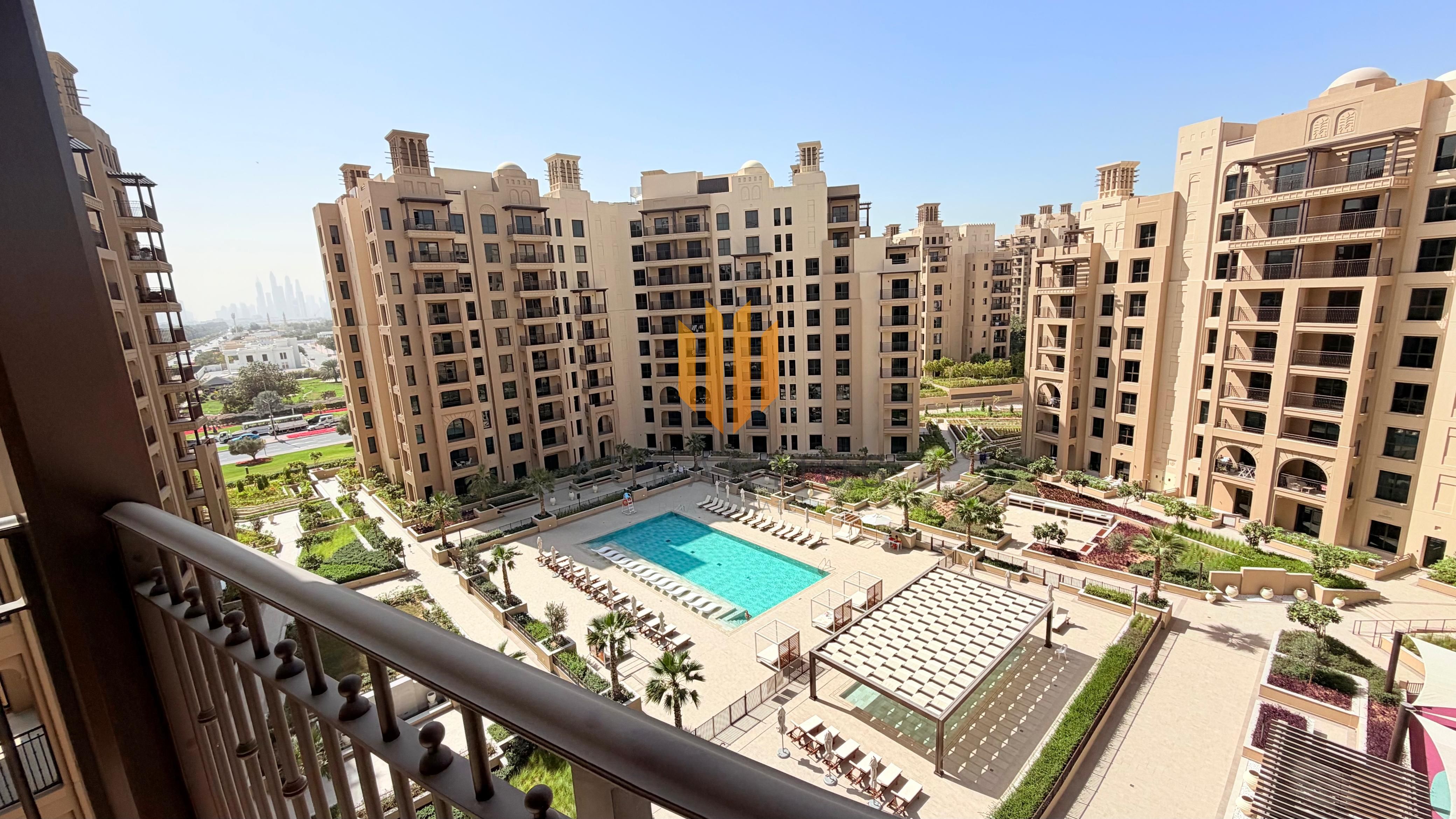 Pool View | High Floor | Vacant