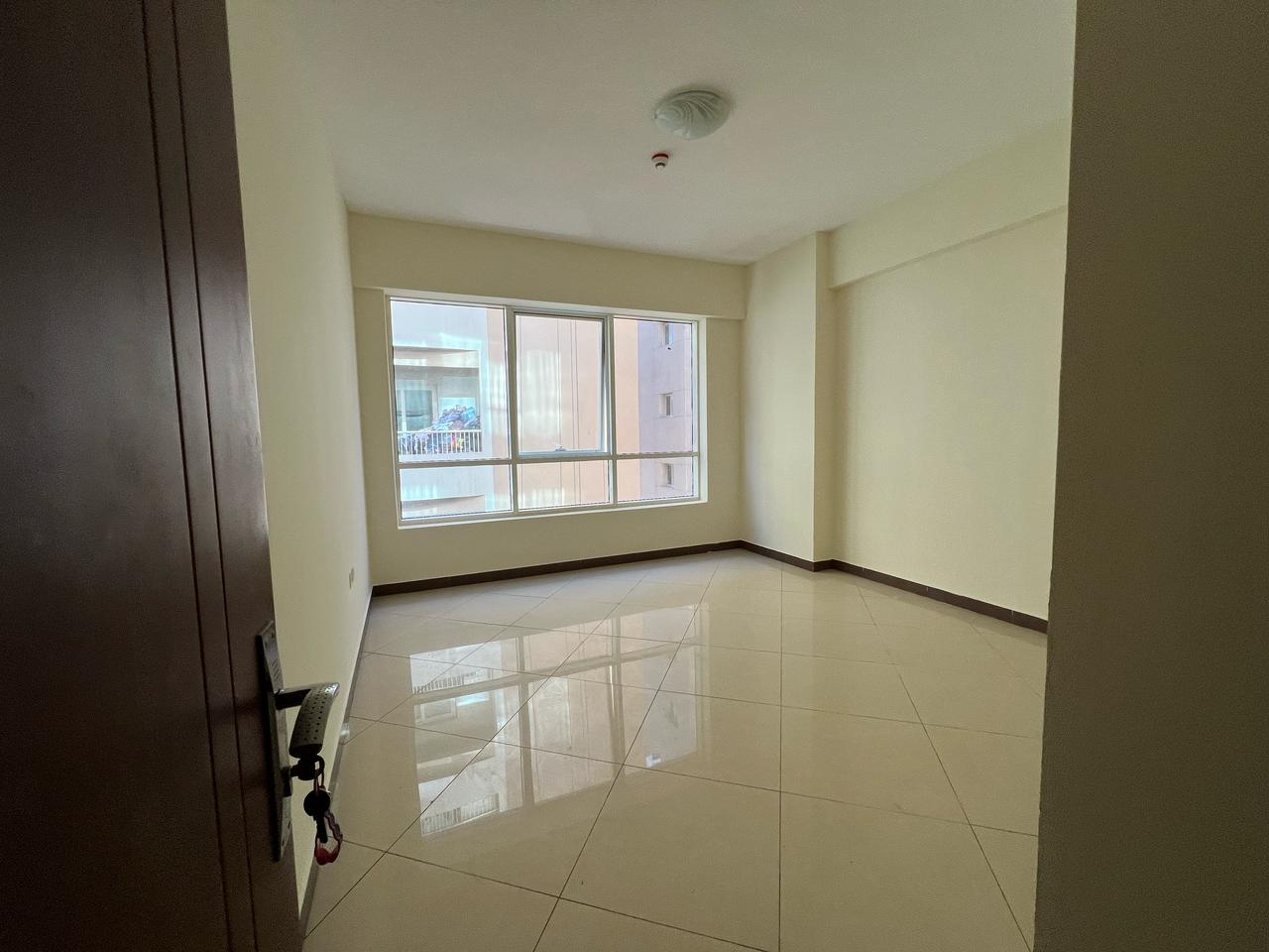 Free Gym / One Month Free / 2BR + Living Room / Open View / 3 Bathrooms / Spacious Kitchen / Near Dubai Exit / Free Maintenance / 4 Cheques