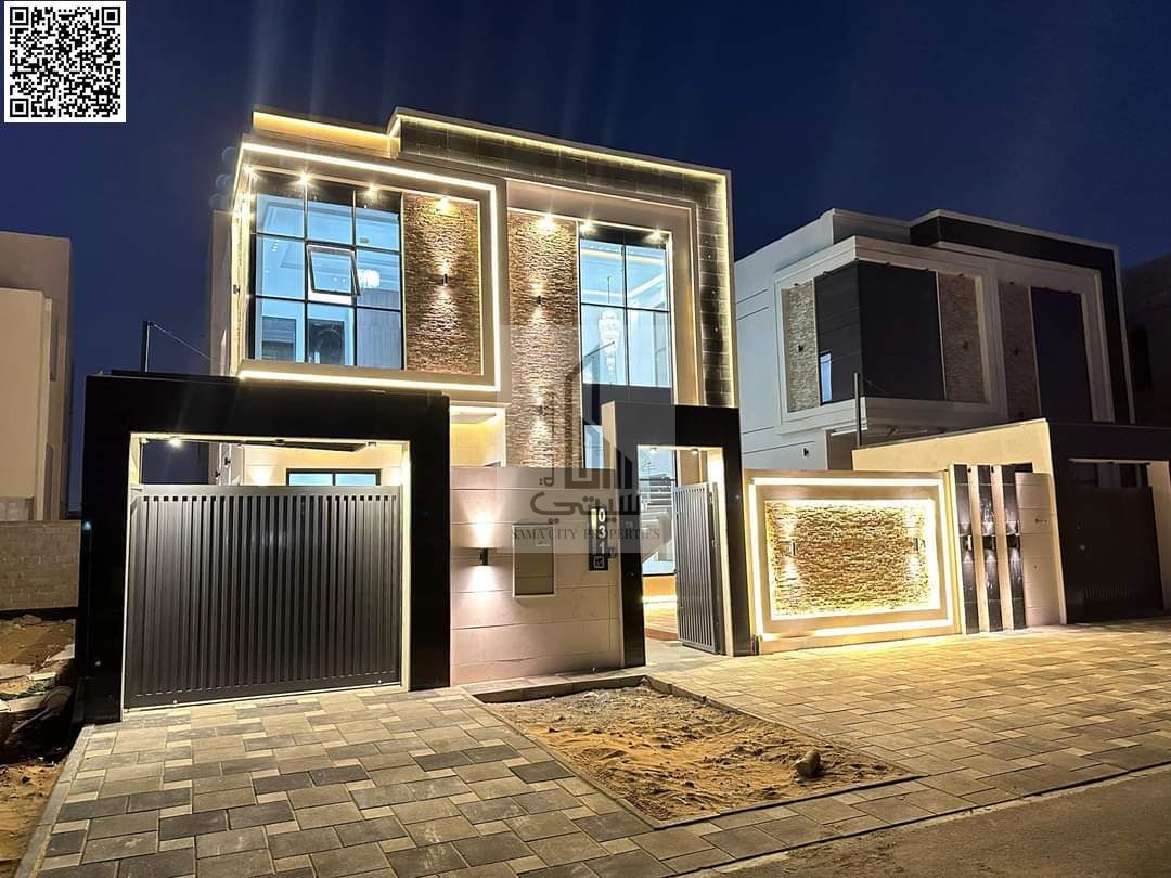 Villa for Sale in Al Yasmin District Features: • 3 Master Bedrooms • Majlis with Bathroom • Living Room with Bathroom • Main Kitchen • Maid's Ro