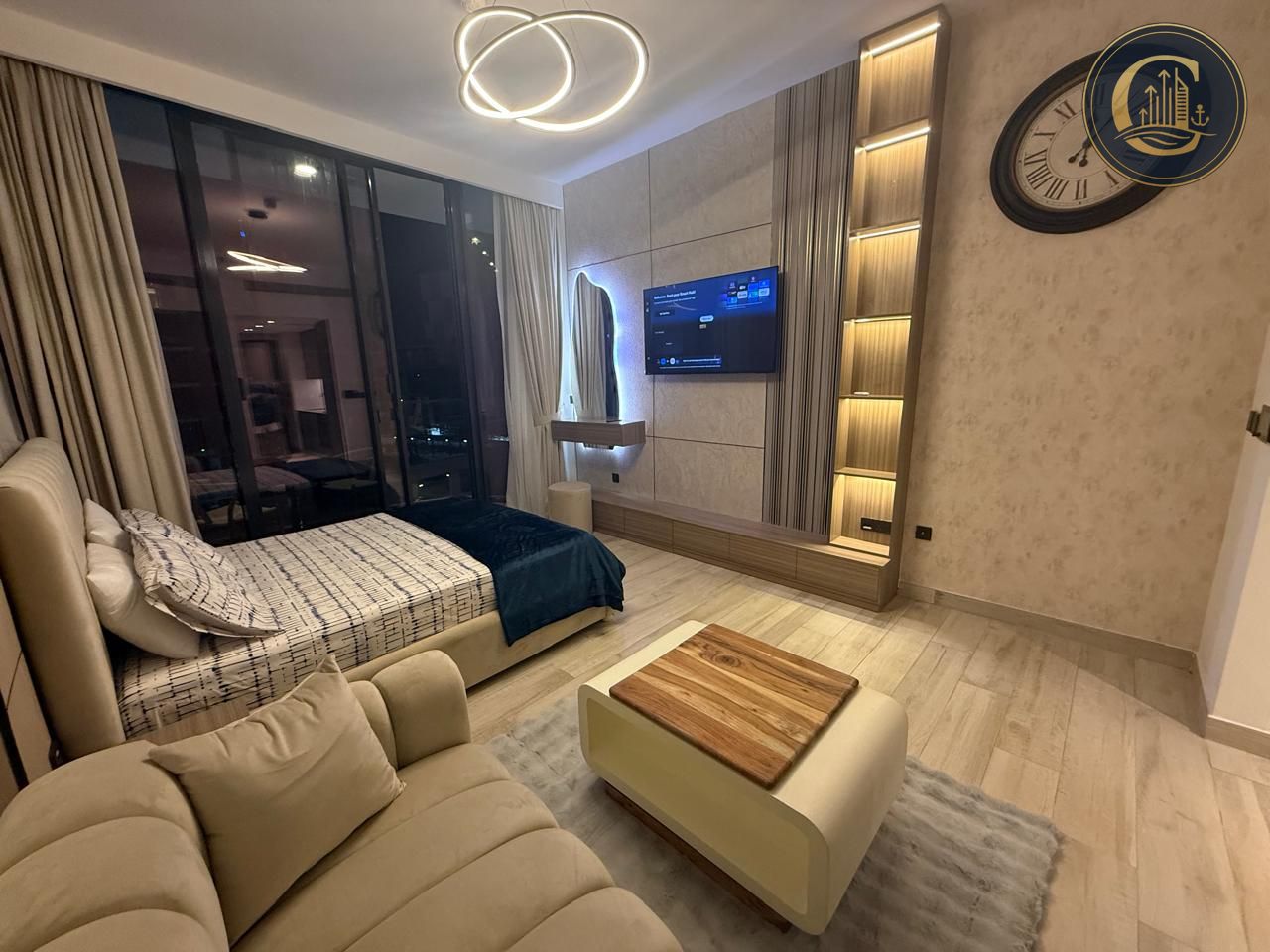 Furnished Studio | Modern Luxury | High-End Finish