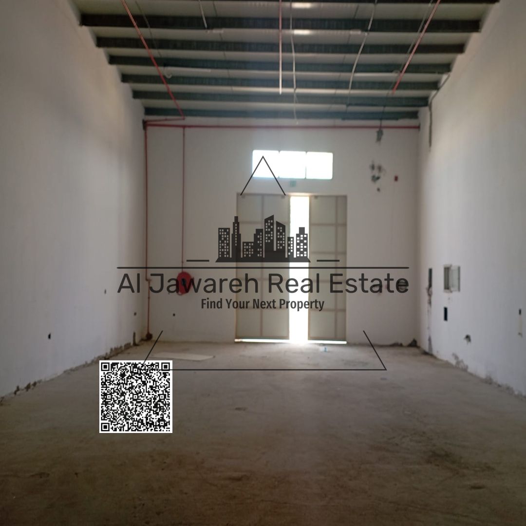 Warehouse for Annual Rent in Al Jurf 1 – Ajman Property Code: 3135 An excellent opportunity for business owners and investors to rent a brand-new