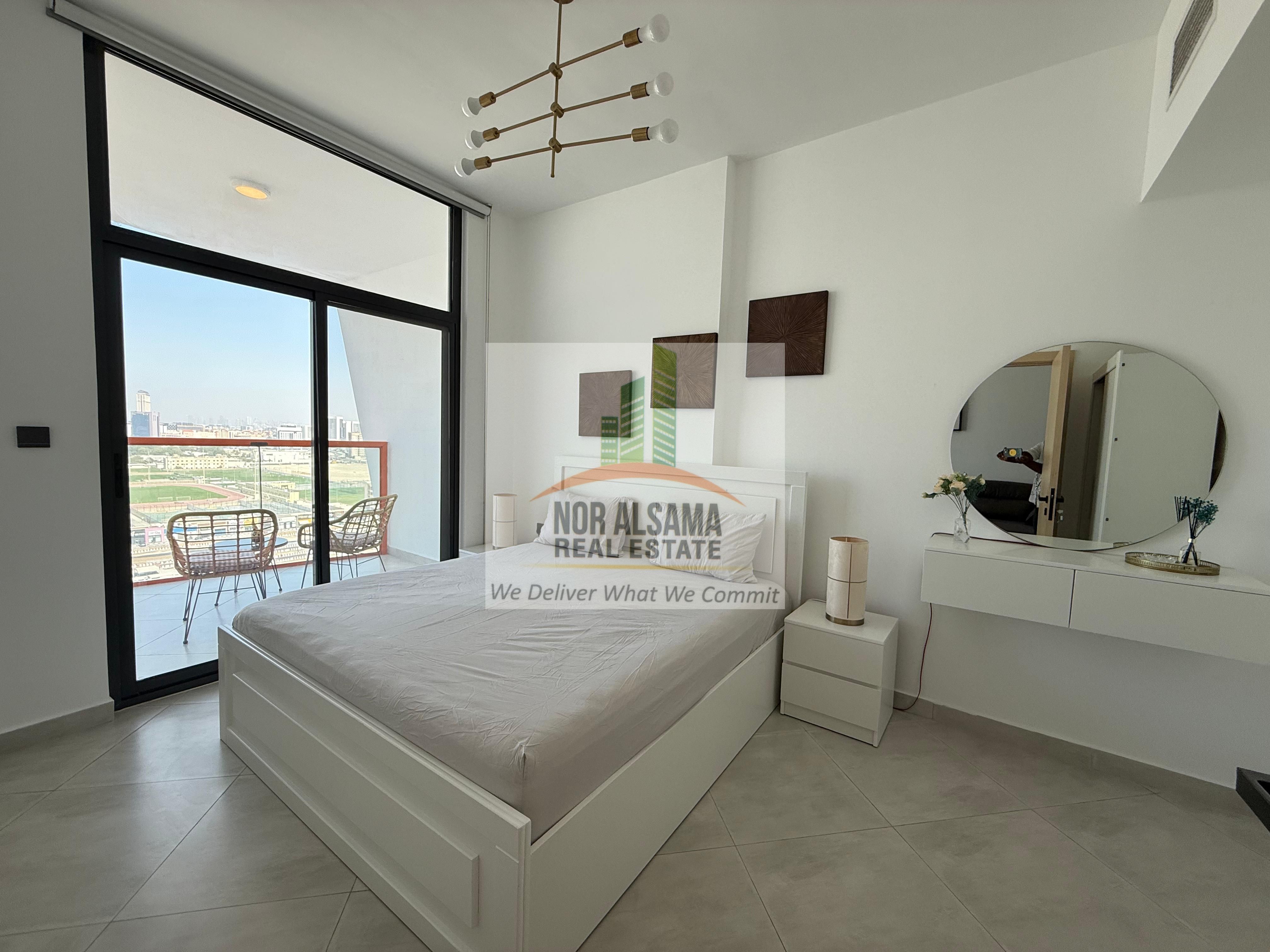Luxury Furnished 1 Bedroom | Binghatti Avenue | Prime Location