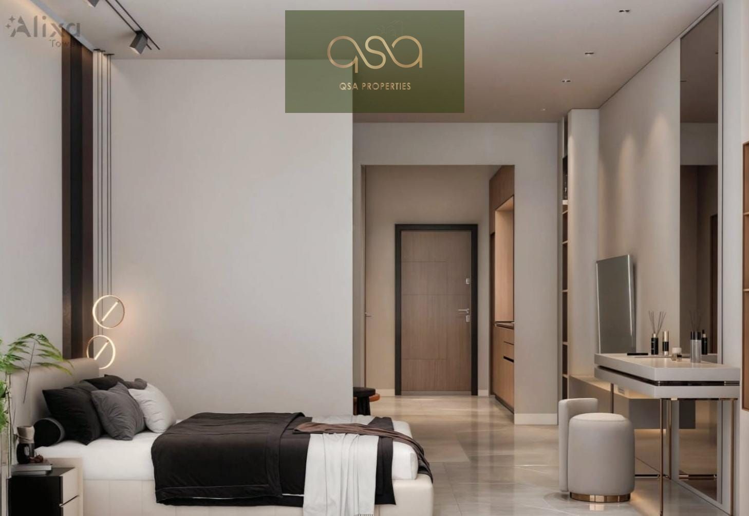 Spacious 1BHK for Sale | Alixa Tower | Sheikh Mohammed Bin Zayed Road View | 10% DP | 1% Monthly