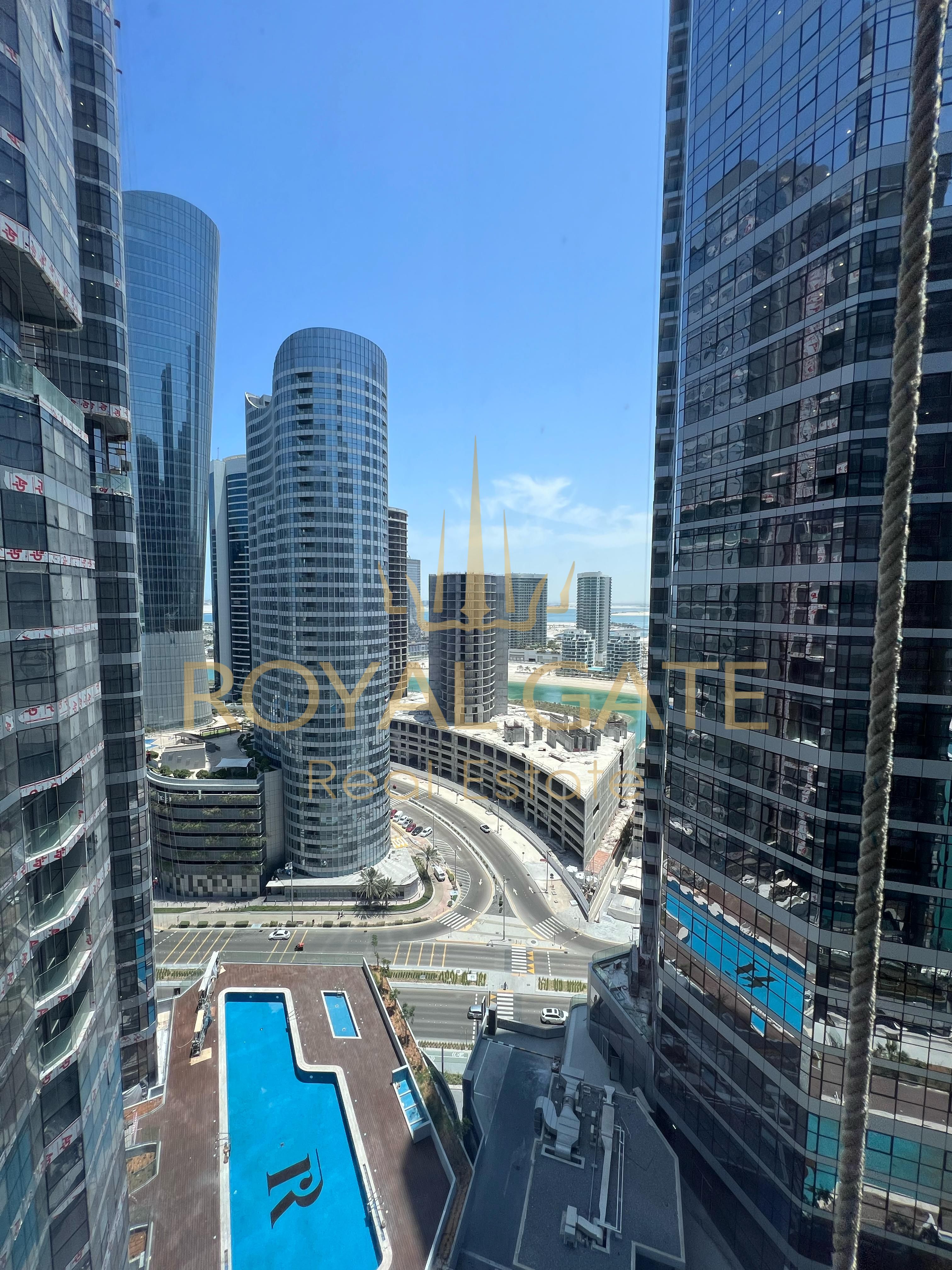Serene Urban Setting | Reflective Pool View High Floor