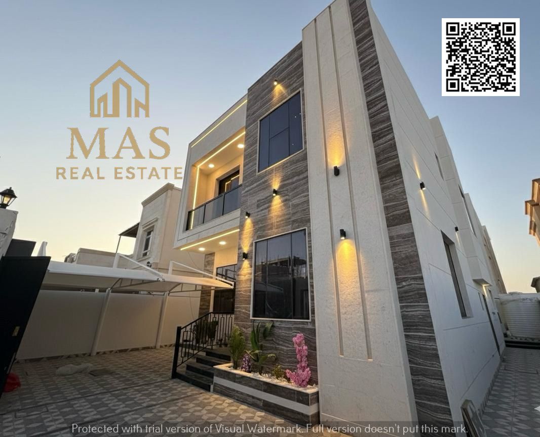 Luxury modern villa- Spacious yard- Freehold ownership for all nationalities.