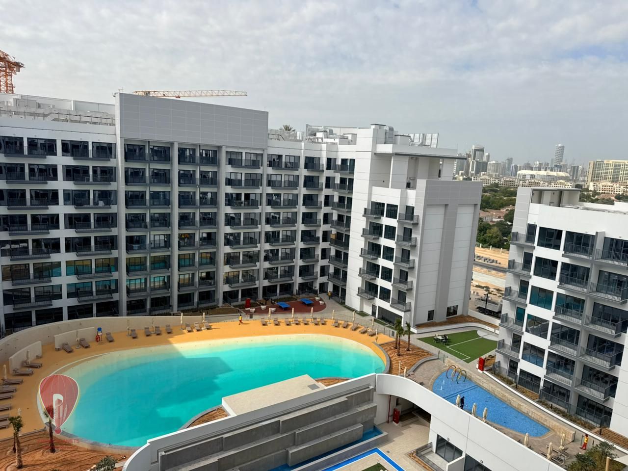Pool View | Balcony | Modern Living| Vacant