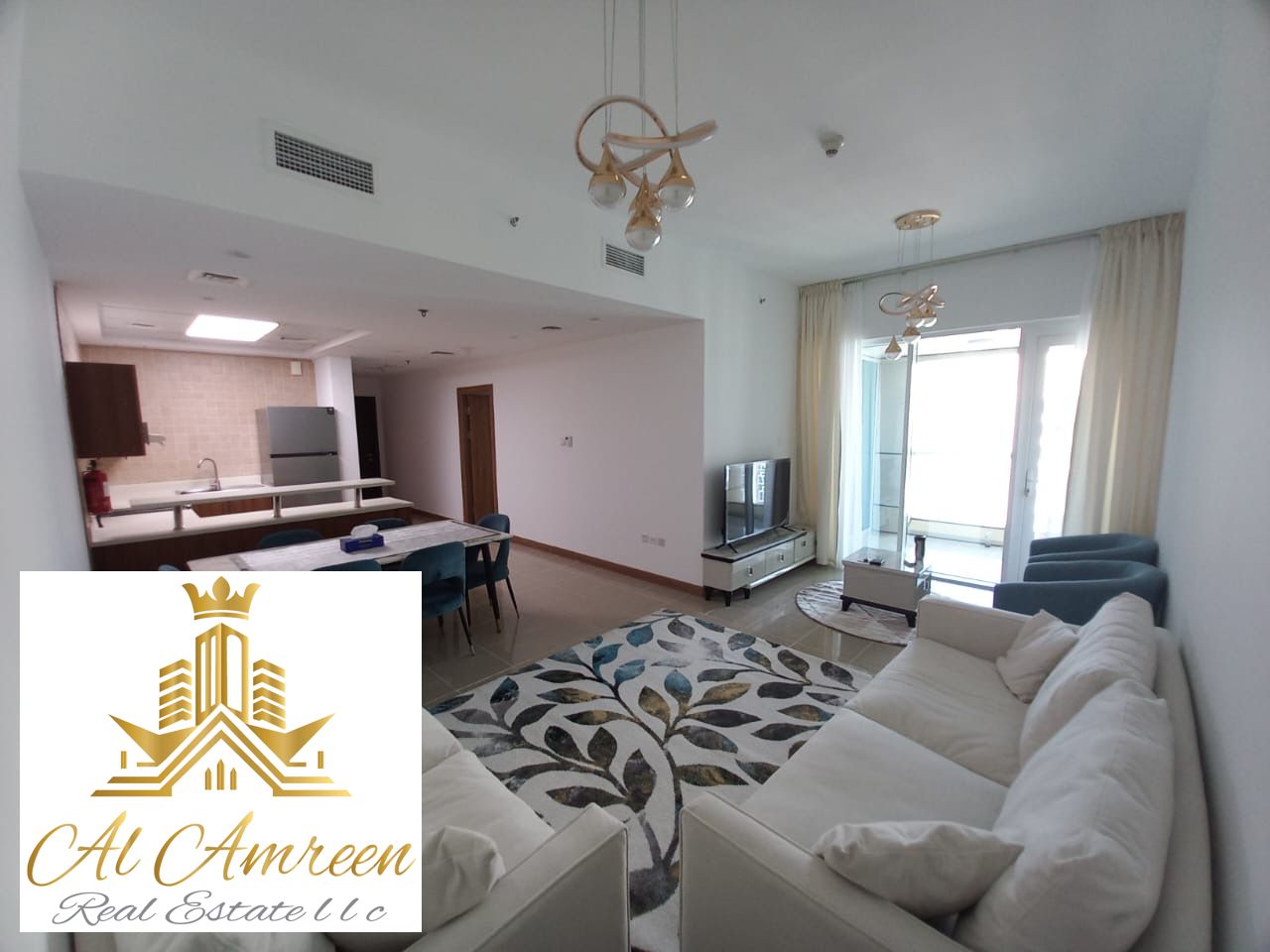 Sulafa tower | Fully furnished | 1 bedroom | Partial sea view