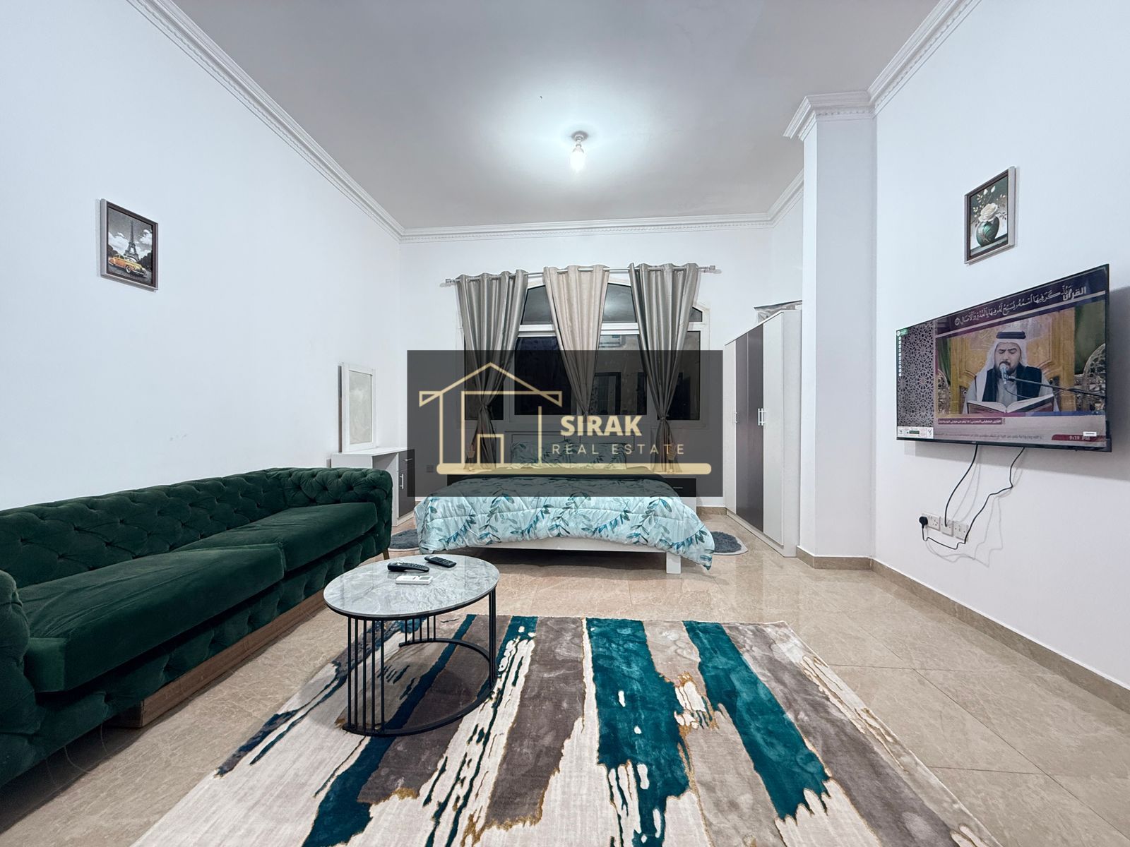 Modern Furnished Studio – | Khalifa City A