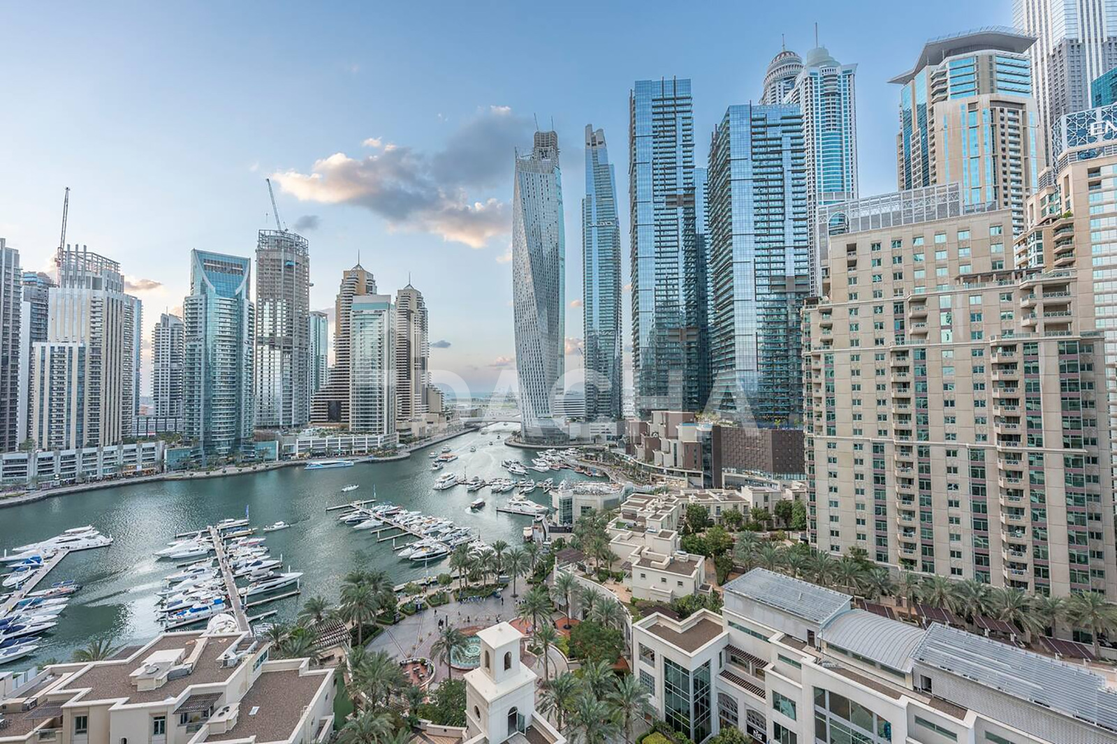 Full Marina View | Vacant | 1 Bed + Study