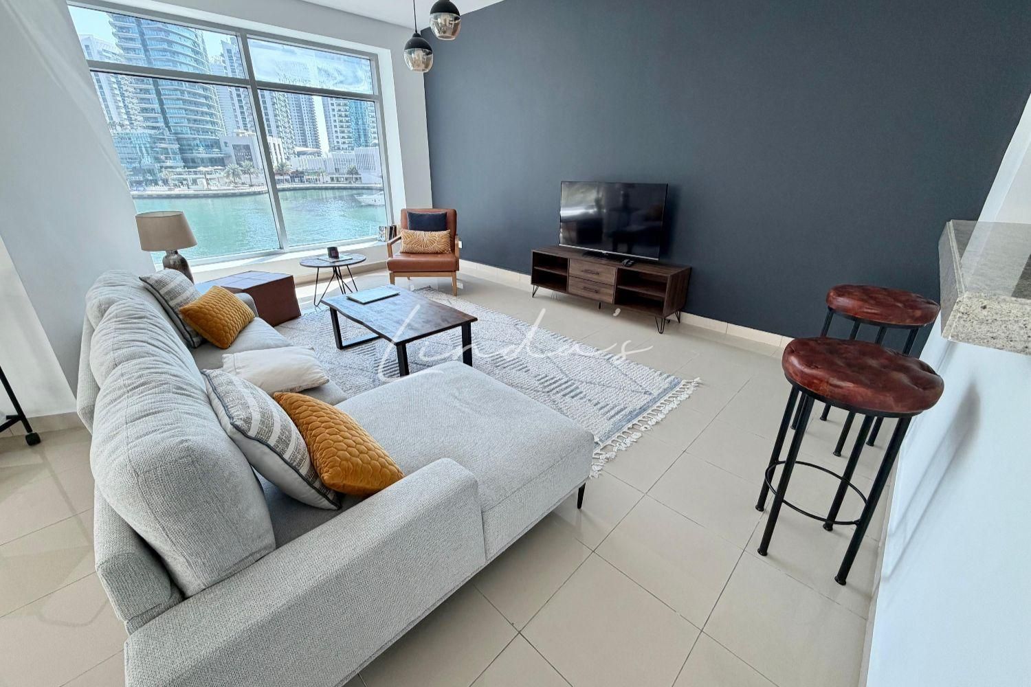Marina View | Furnished | Spacious 1BR | Vacant