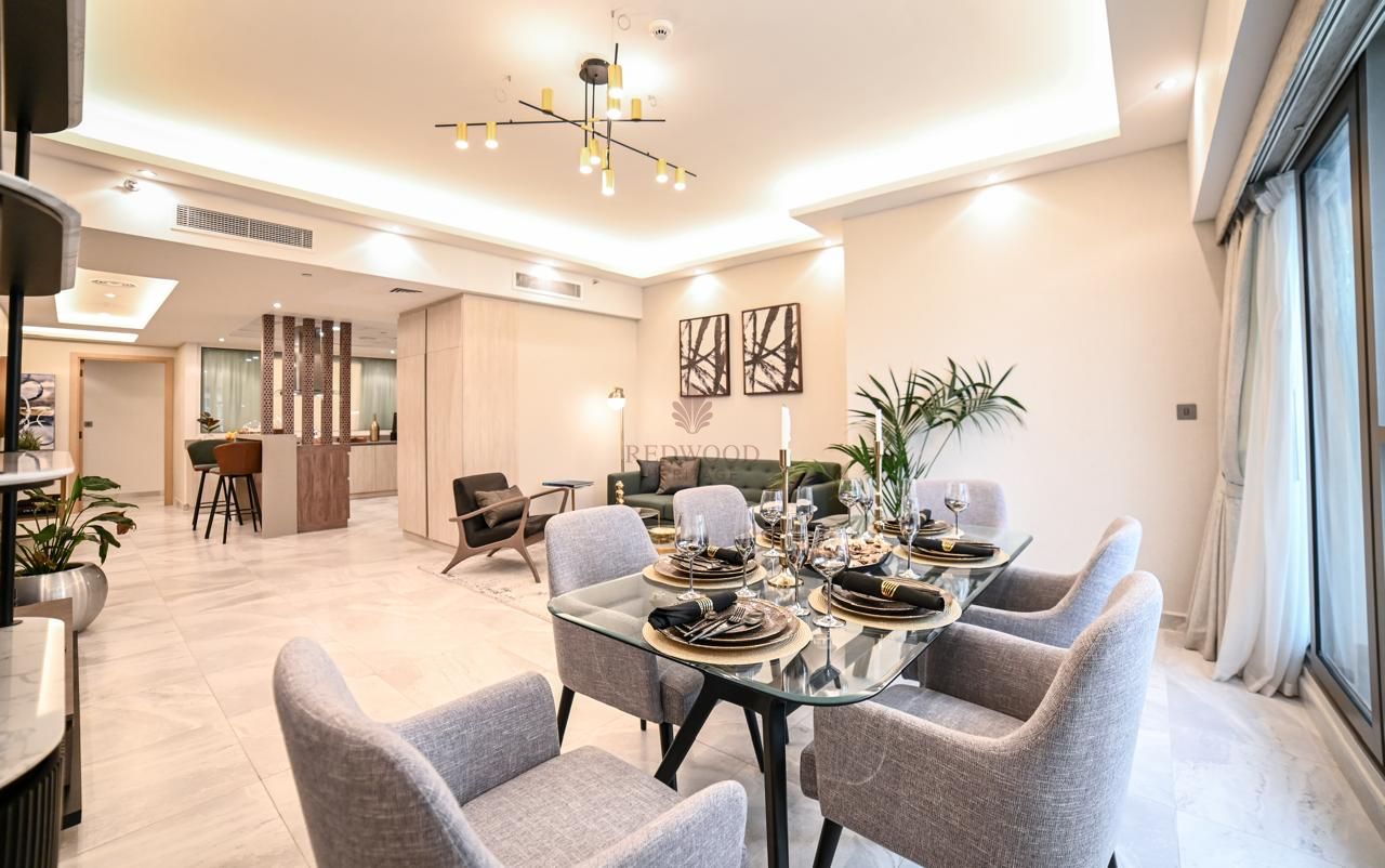 Exclusive 4 Bed | Ready to move in | Furnished | Full Panoramic Views | High Floor