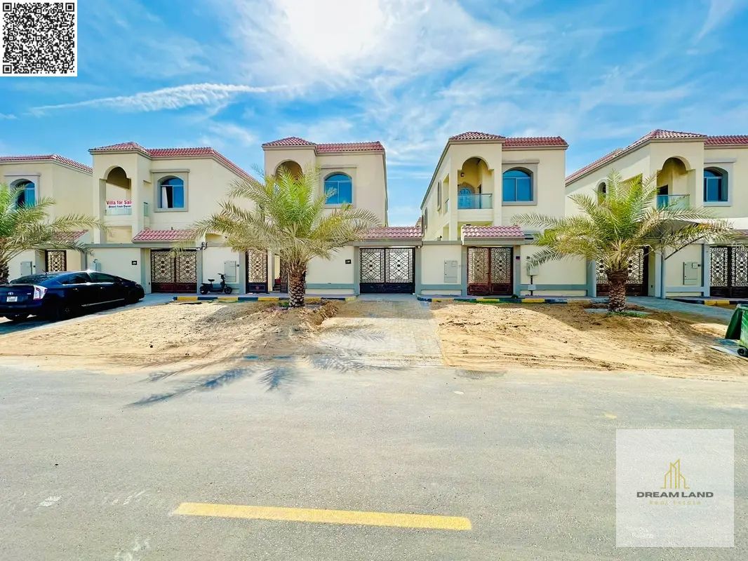 Direct from the owner, including electricity, water, and air conditioning. A villa among the most luxurious villas in Ajman, built and finished to a s
