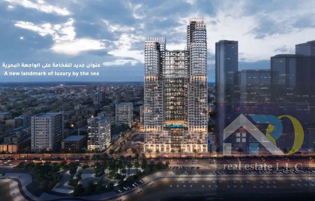 Mawjan Tower Ajman - Luxury sea view apartments with flexible payment plan near corniche