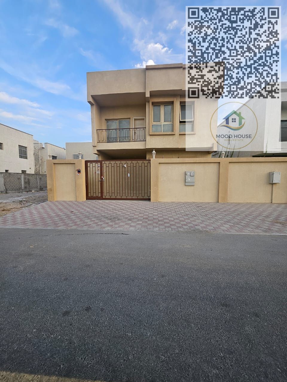 A distinctive villa available for annual rent in a prime location, offering flexible payment options. Ideal for comfortable family living, with easy a