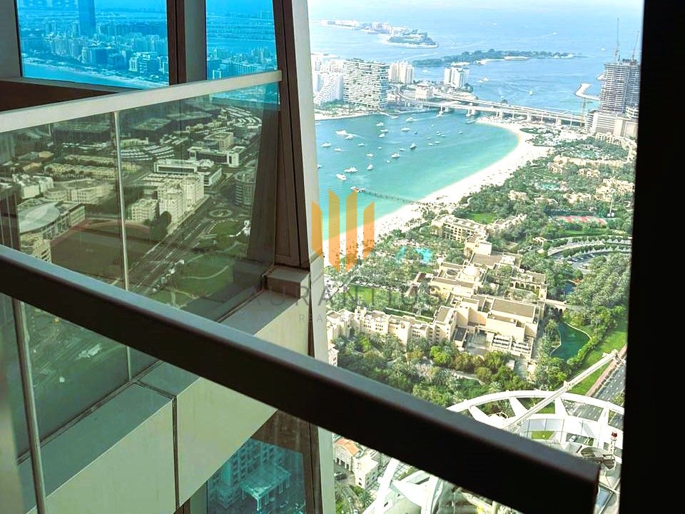 3BR Furnished | High Floor | Sea View