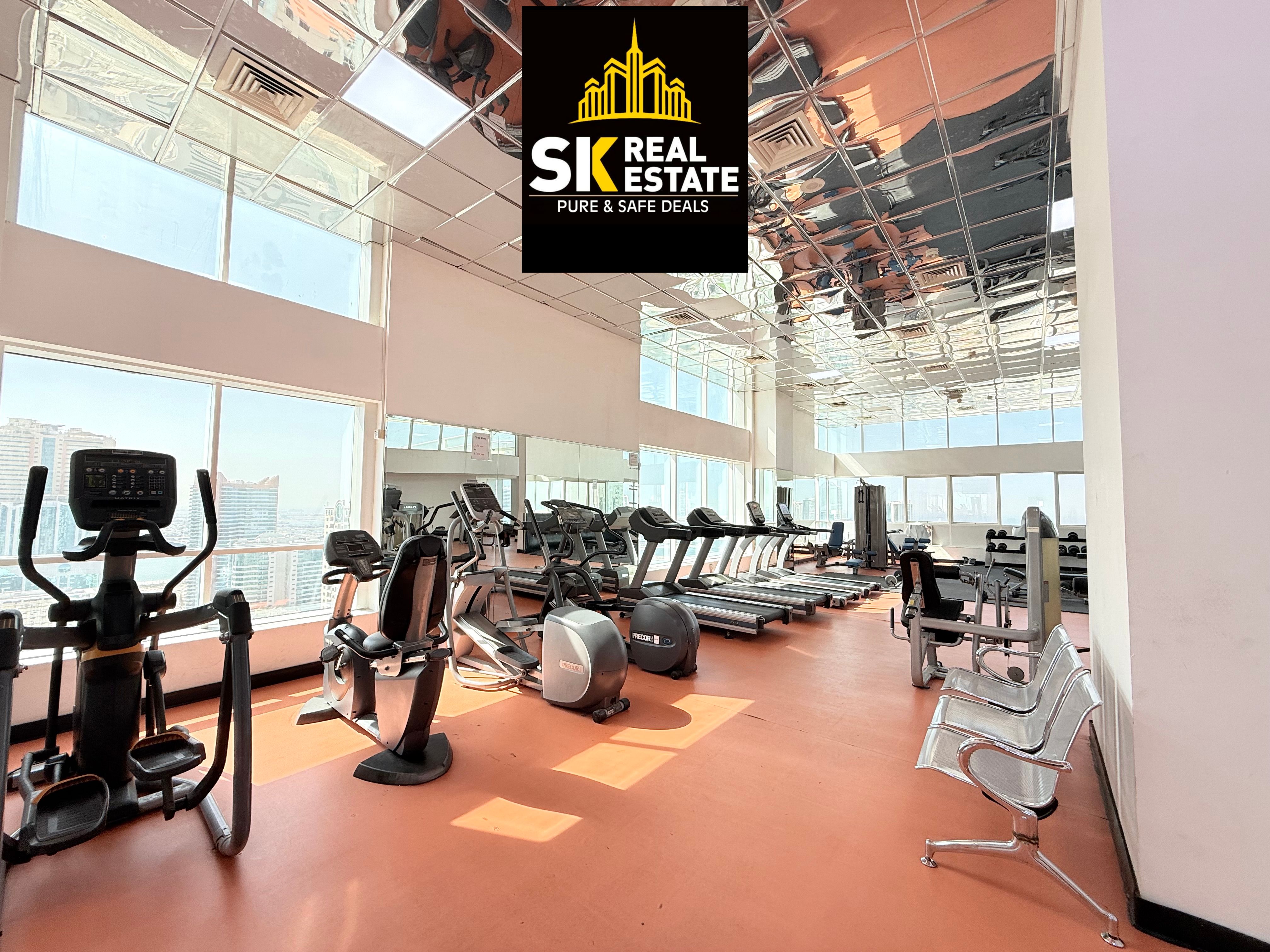 HOT DEAL LAVISH AND SPACIOUS ONE BHK WITH BUILT IN WARDROBES WITH POOL & GYM ON A VERY PRIME LOCATION EASY TO DUBAI EXCESS