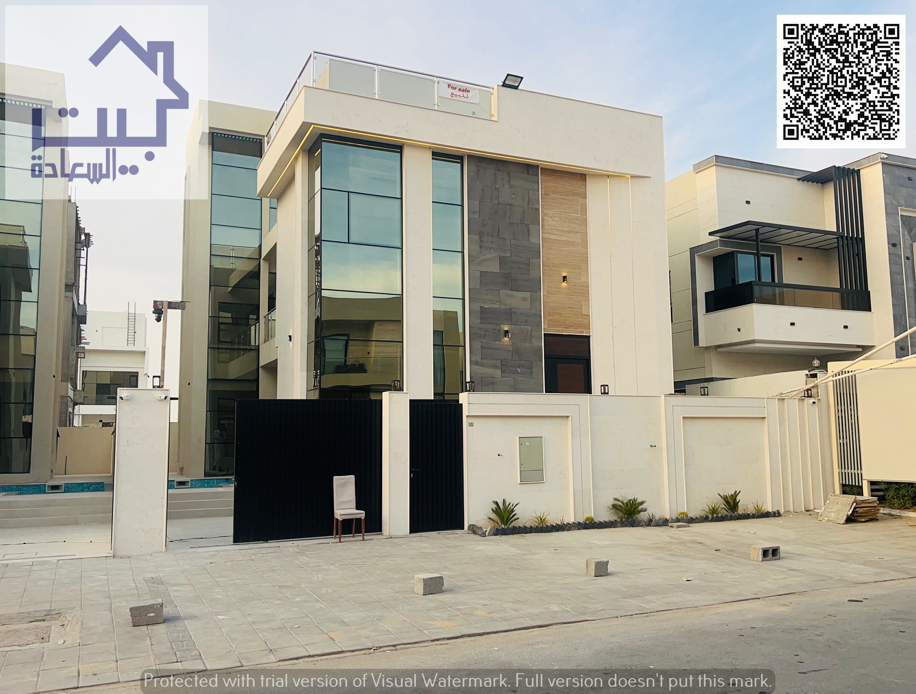 An exceptional opportunity to own your dream villa with a private pool next to Al Hamidiya Park, close to all amenities, and near Sheikh Mohammed Bin