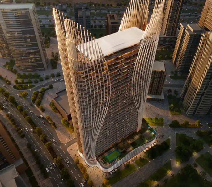Luxury 1BR Apartment with Burj Khalifa View in Binghatti Skyhall | Extended Payment Plan | Prime Investment dubai bussines bay