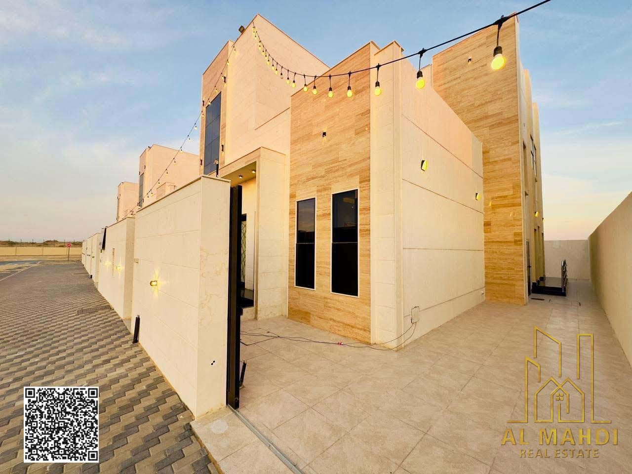 Luxury Villa with Roof for Sale in Al Helio 2 – Registration & Ownership Fees Included – Water & Electricity Connected – Freehold for All Nationalitie