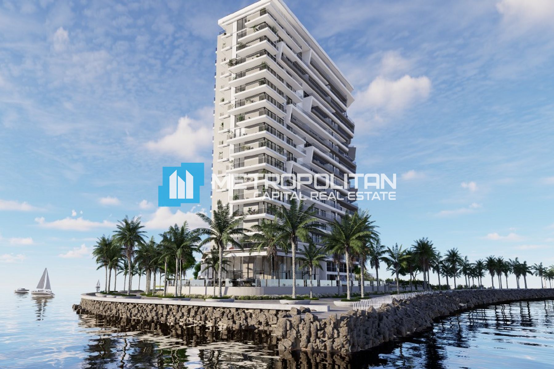 Full Sea View | High Floor | Studio W/Terrace