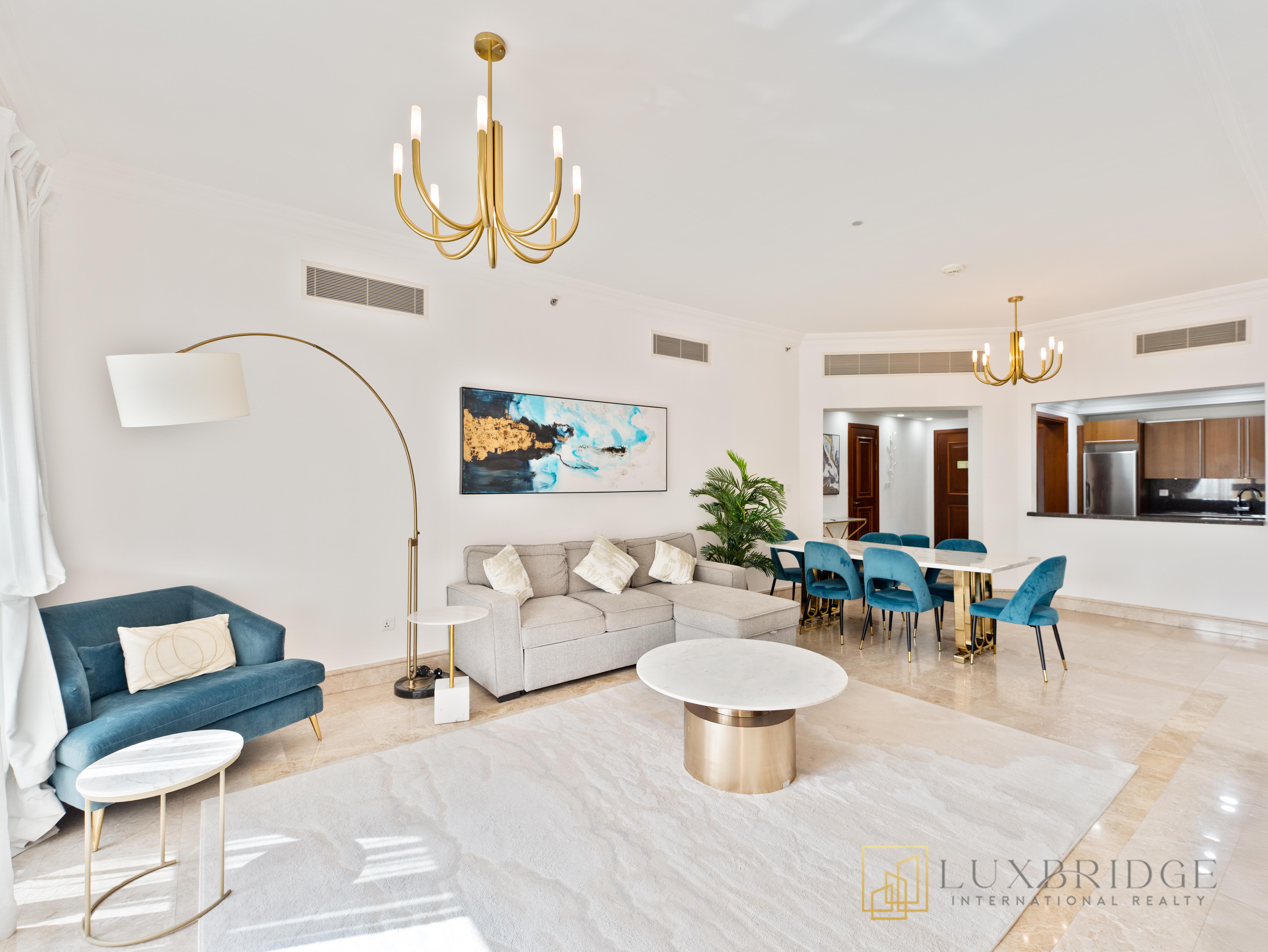 Vacant | Sea & Pool View | Fully Furnished