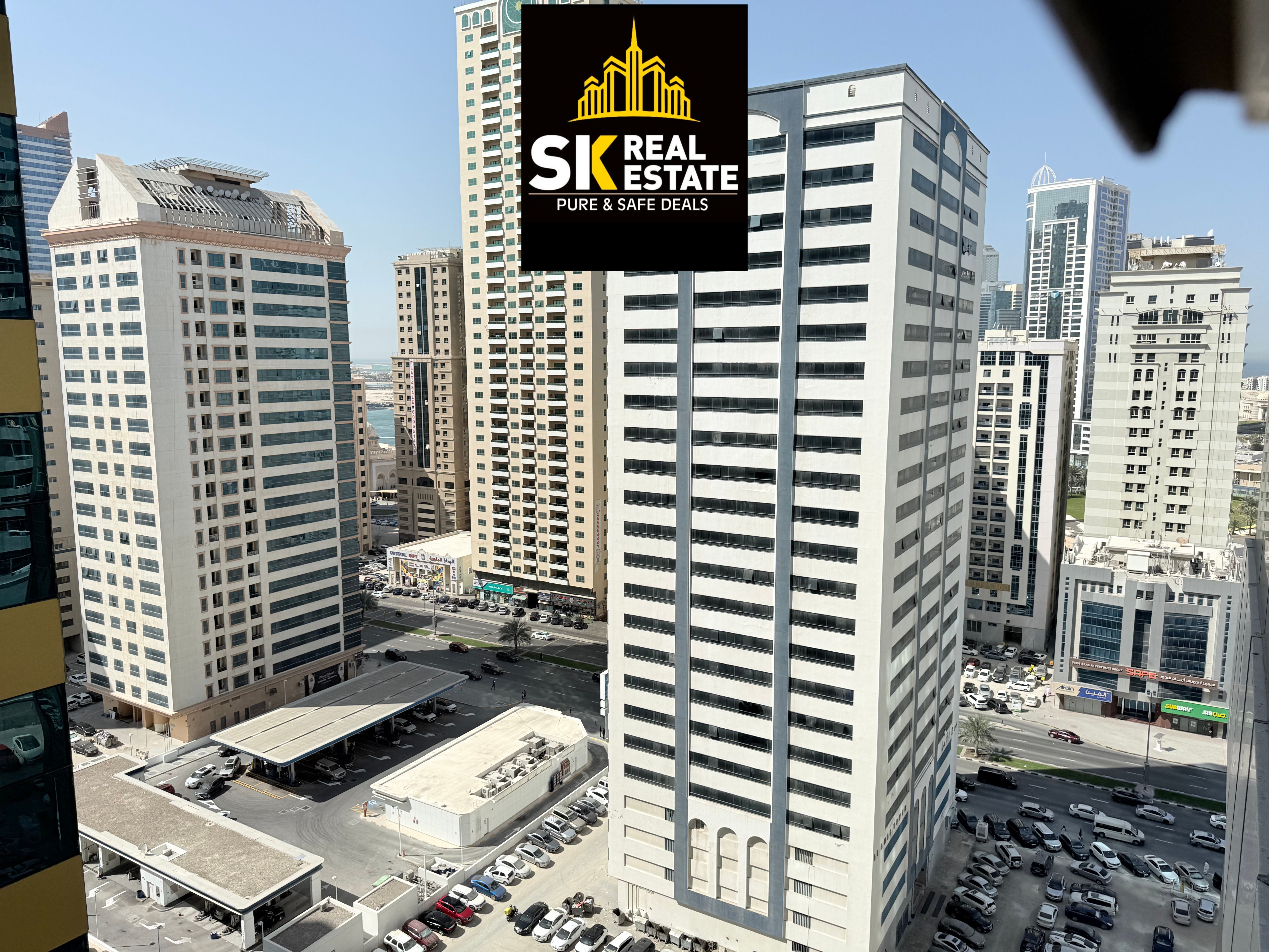 HOT DEAL LAVISH AND SPACIOUS WITH BUIL IN WARDROBES WITH POOL & GYM EASY TO DUBAI EXCESS