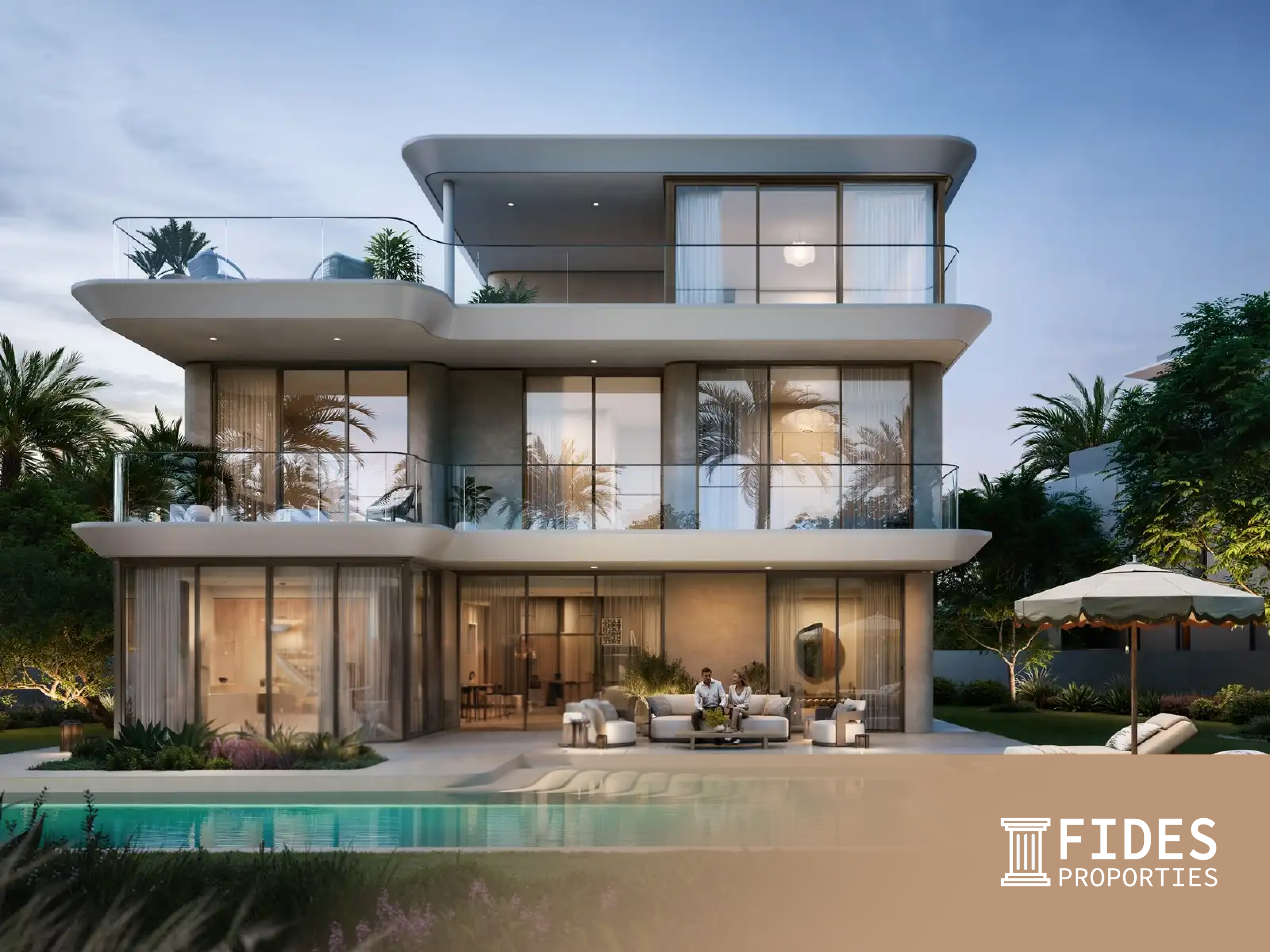 Luxury Villas with Green Spaces on Dubai-Al Ain Road
