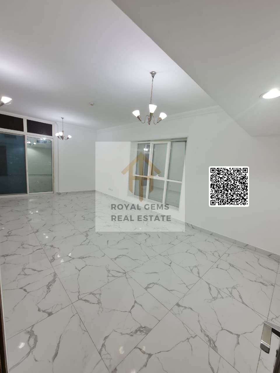 Spacious 2-Bedroom Unfurnished Apartment for Rent in Oasis Tower, Ajman