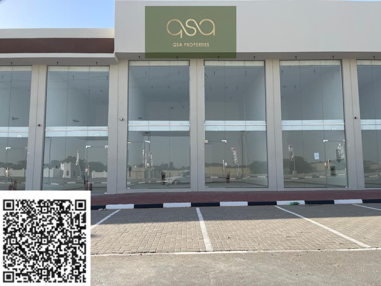 4 Shop on Main Road Helio Market | Ground + Mezzanine | Ready to Move-in Helio Ajman