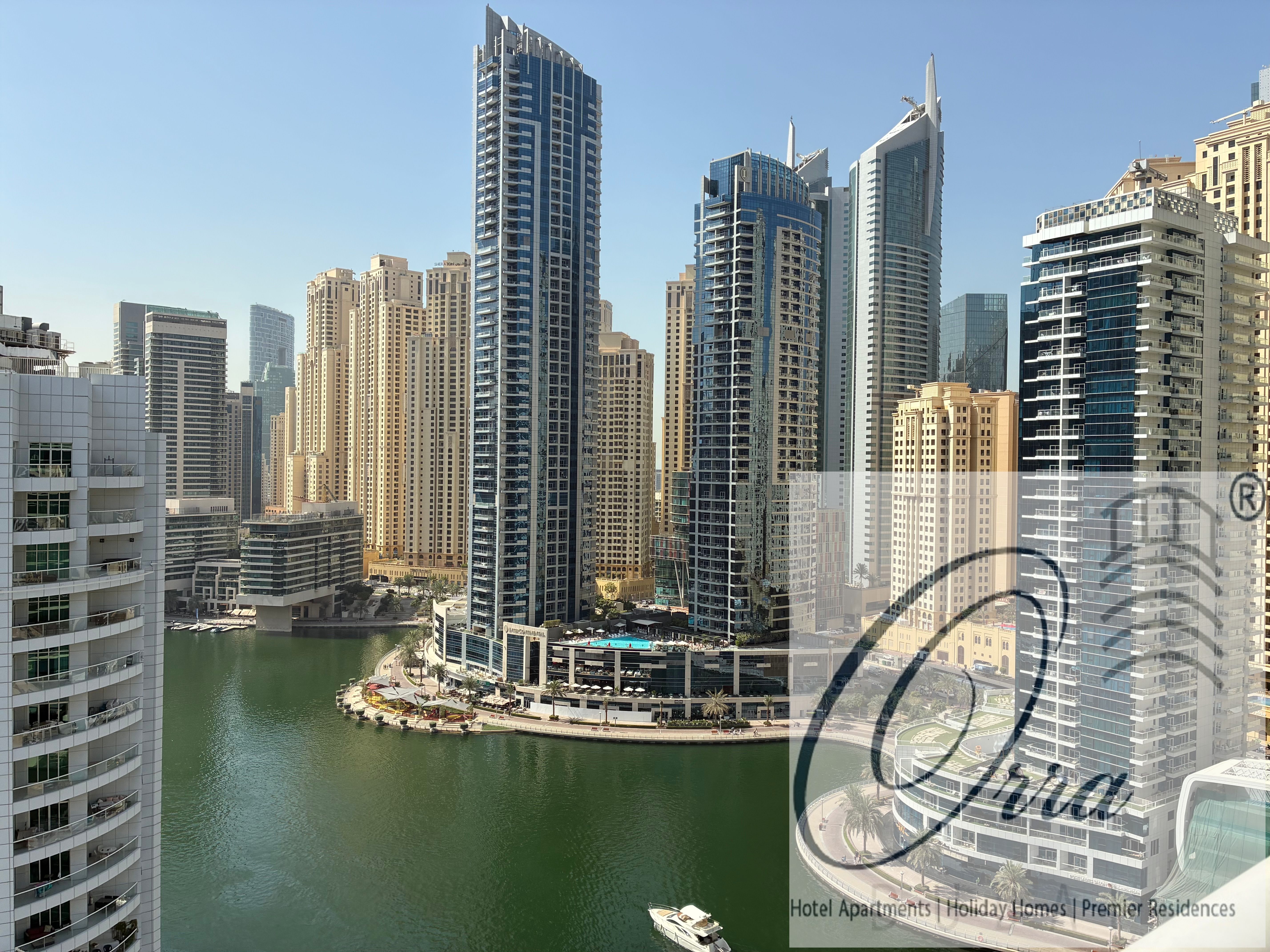 Luxury 6BR Penthouse - Marina Views - Multiple Living Areas - 2 Kitchens - Entertainment Area