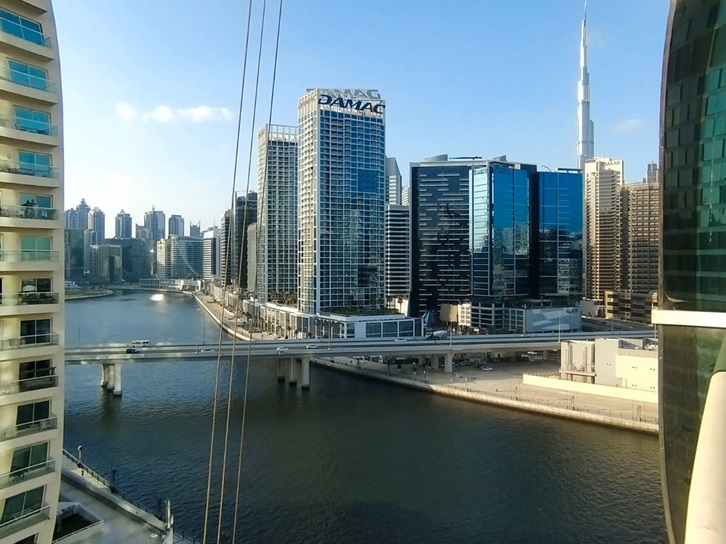 PARTIAL BURJ +FULL CANAL VIEW RENTED + NON NEGOTIABLE 1BR MAYFAIR TOWER