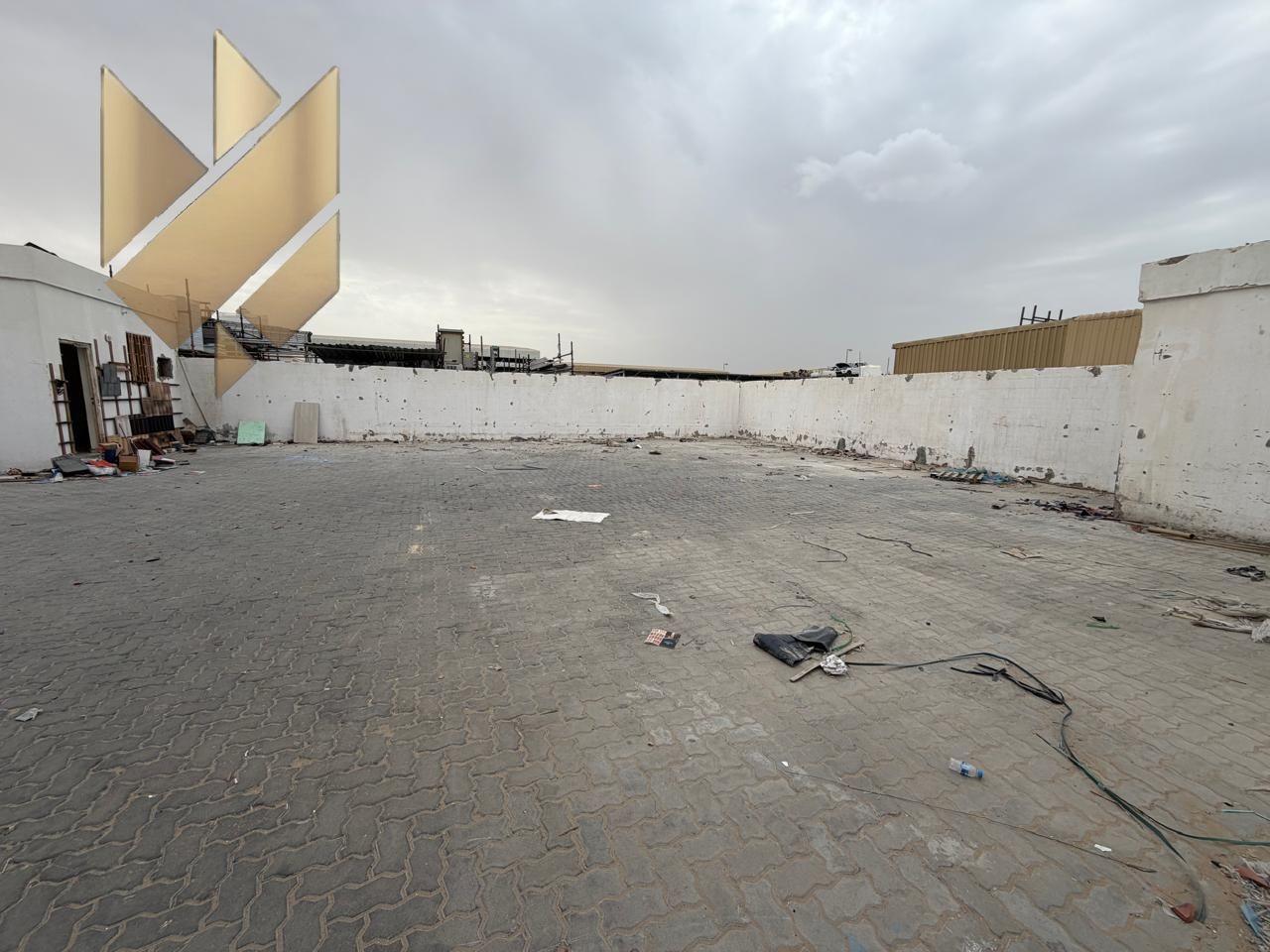 Industrial Yard for Rent in Al Saja’a | 5,000 Sq. Ft. with Electricity | Prime Location | Flexible 4-Installment Payment Plan | AED 100,000 Annual
