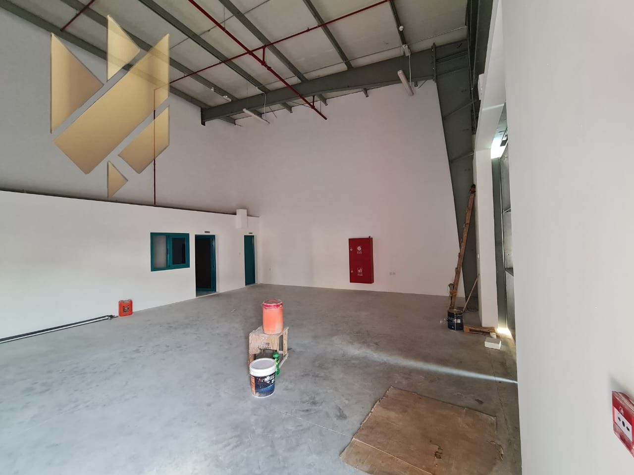 New warehouses in Industrial Area 18 are ready for immediate operation.
