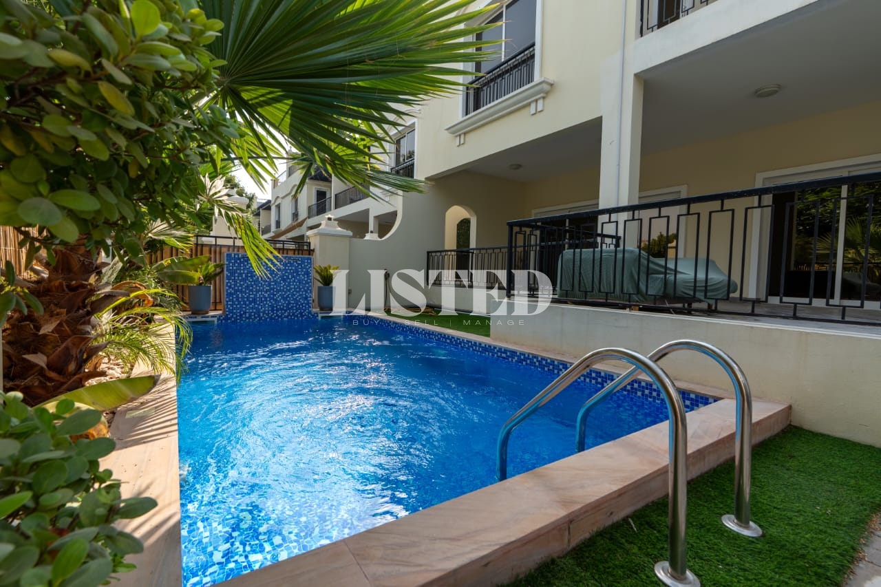 4BR Bayti Townhouse | Private Pool | Furnished