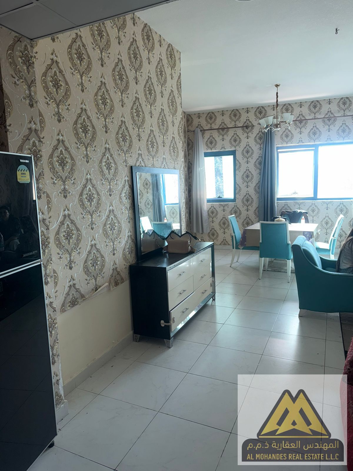 Annual Rent – Furnished Studio | Falcon Towers – Ajman
