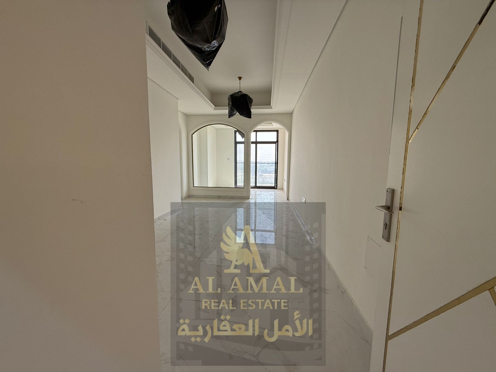 the most luxurios 3bhk apartment brand new for annual rent in al tallah 1 ajman in a prme location front of all services and exits of dubai &sharjah .