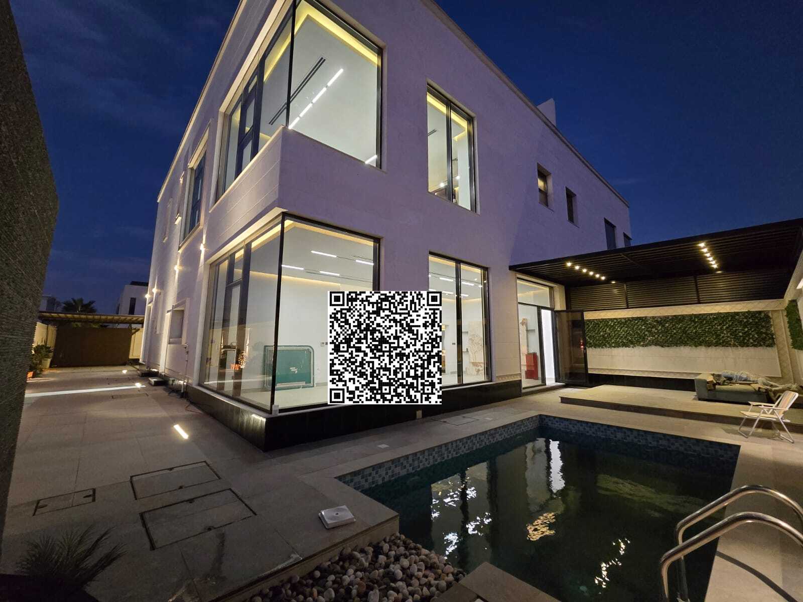 Two villas for sale, each with panoramic views, featuring a swimming pool inside the villa. The villa has two floors and a garden. Price: 6,500,000