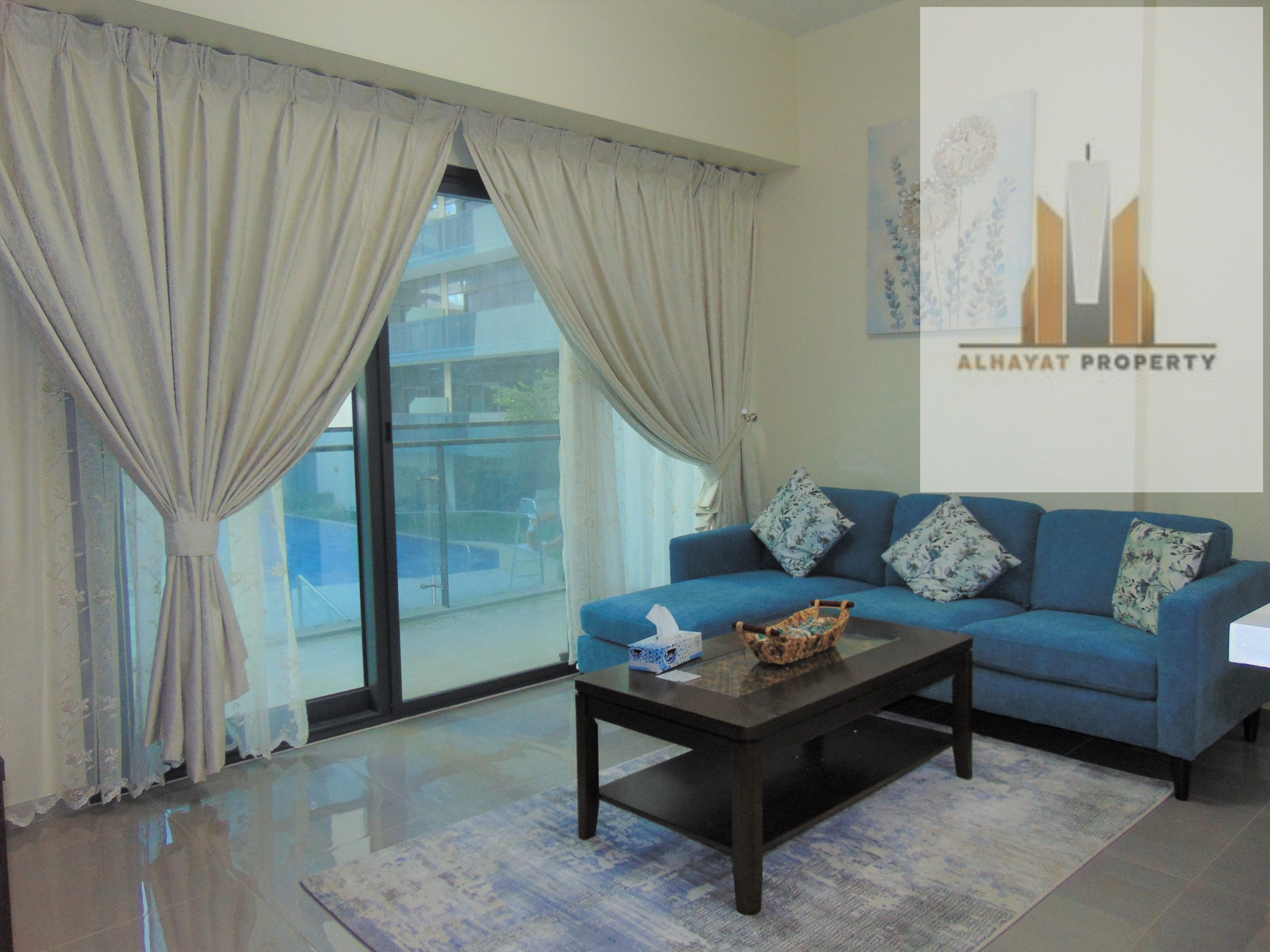 Fully Furnished 1BR | Pool View | Vacant