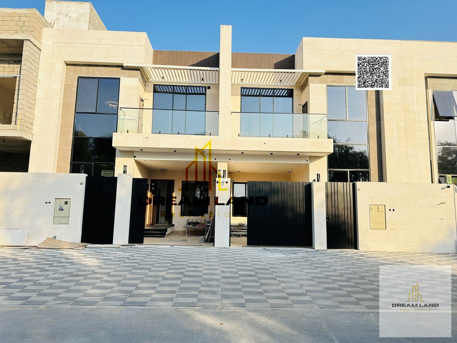 Including registration fees, Amazing town house consists of 4 master bedrooms with built in wardrobes, now for sale in upscale area,