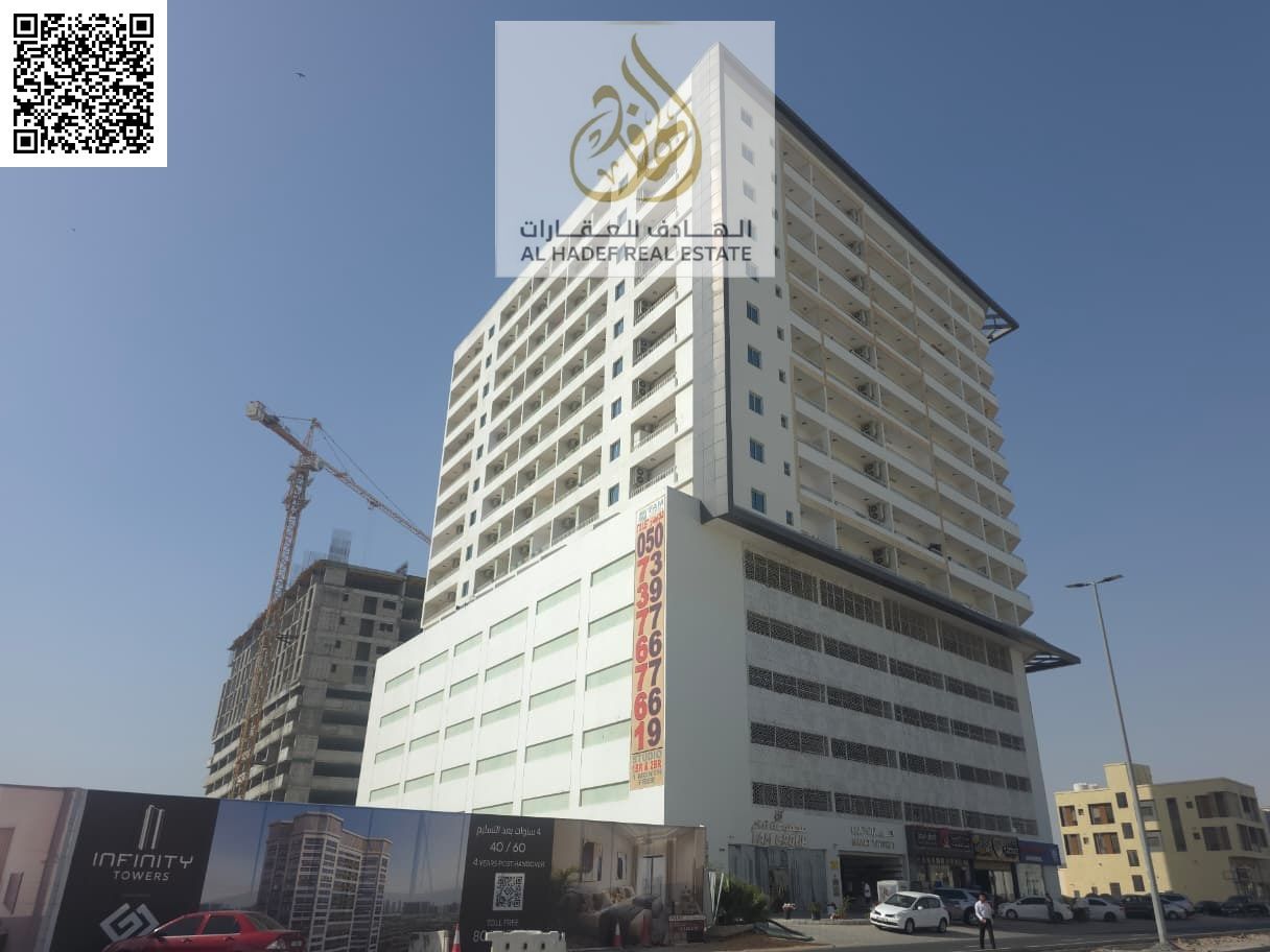 Annual Studio Apartment in Smart Tower 1 Al Amerah, Ajman with Gym, Swimming Pool and Kids Play Area – Flexible Payment Options Available