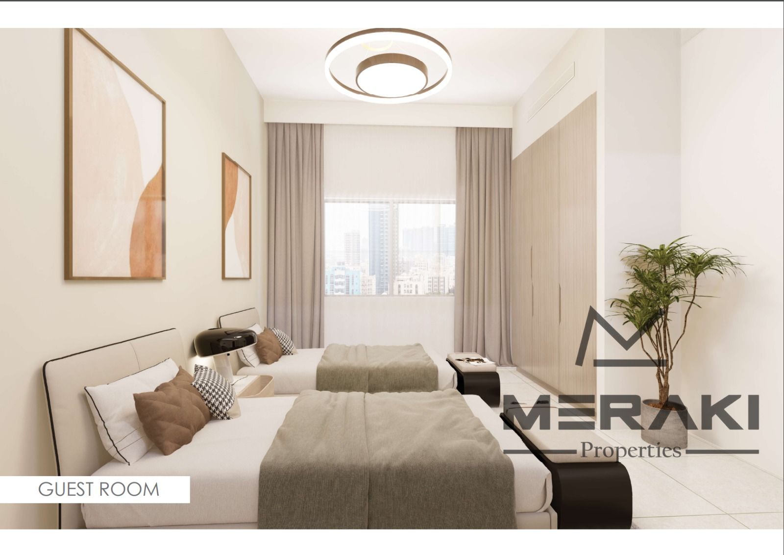 Kentia 2 BR Apartment on mohamed ben zaid road