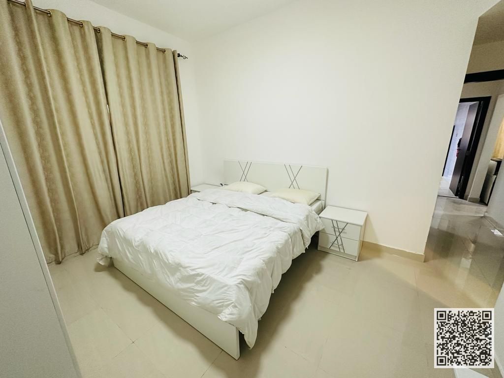 Luxurious and elegant two-bedroom apartment with a living room, fully furnished with brand new, high-end furniture in a very prime location.