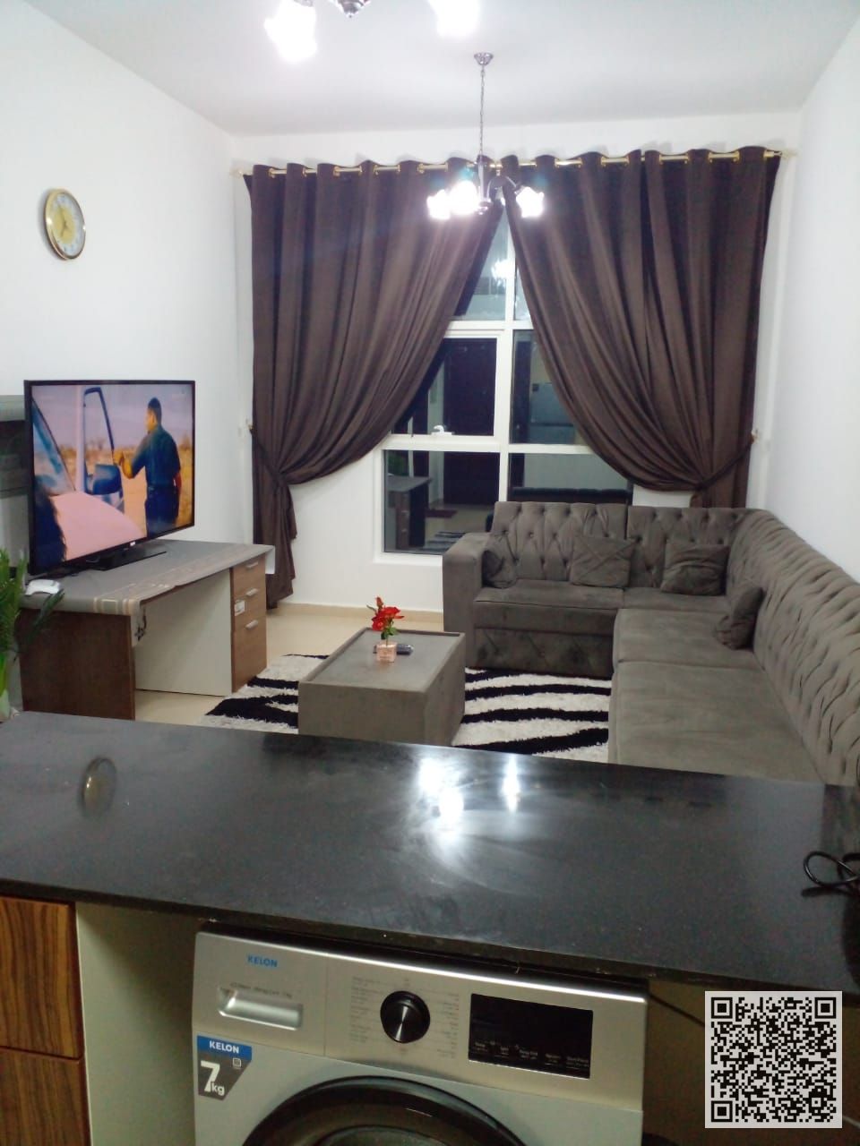 Luxurious and elegant fully furnished one-bedroom apartment with brand new, high-end furnishings in a prime location. All bills and internet included.